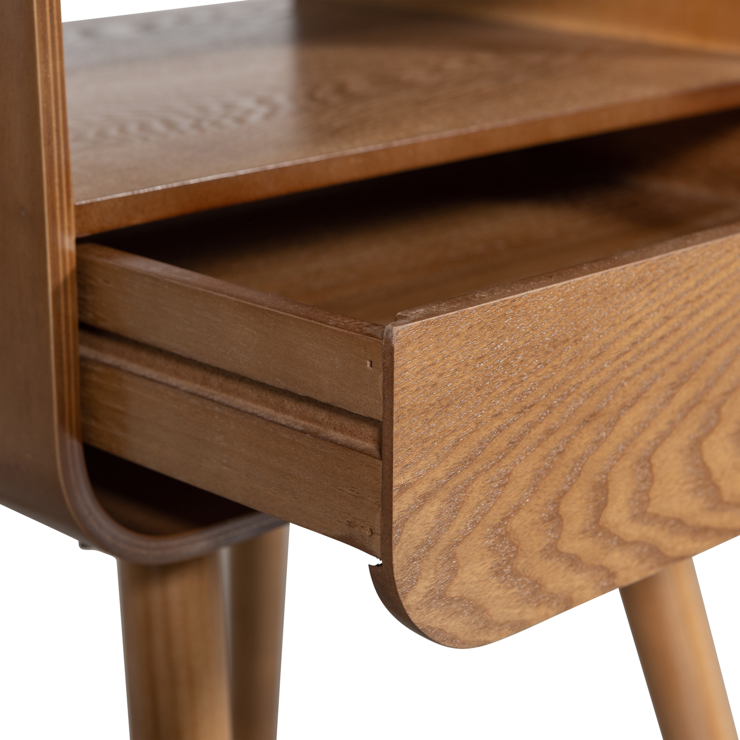 Nils nachtkastje/bijzettafel hout oudroze [fsc]