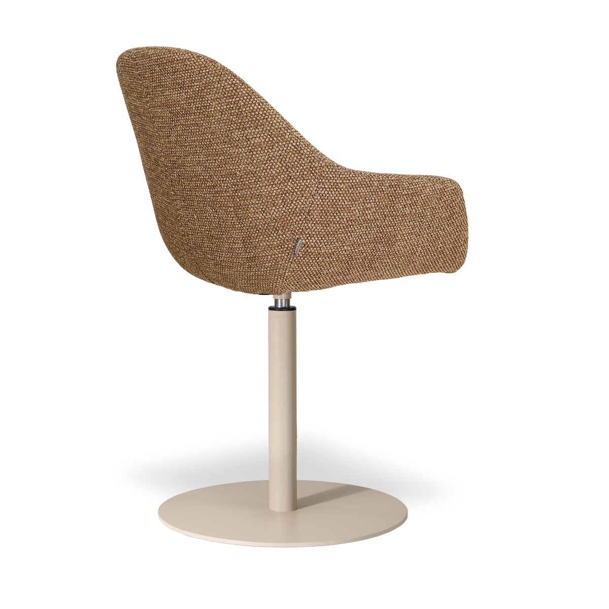 niva-mae draaibare eetkamerstoel- beige onderstel