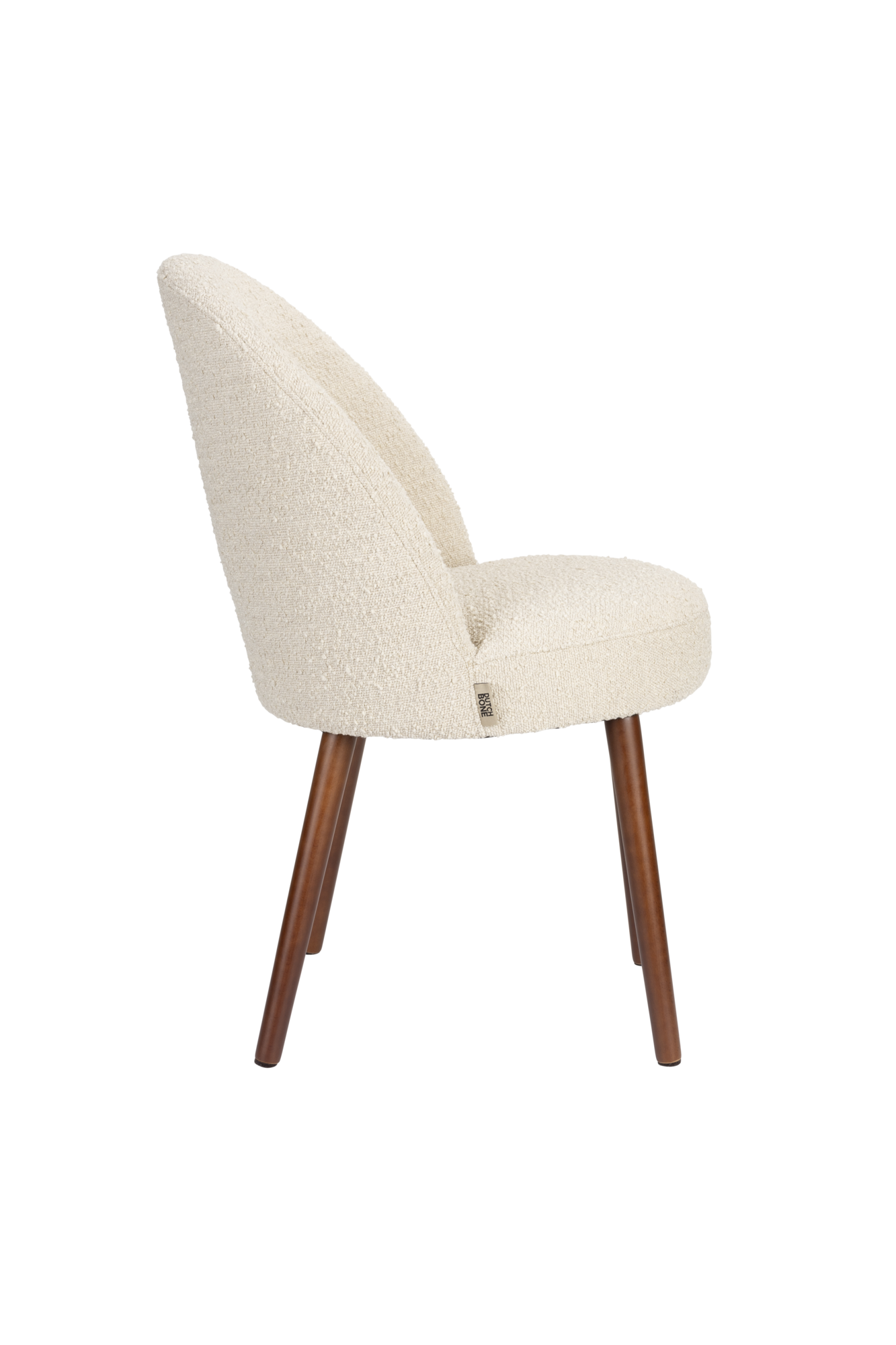 Dutchbone stoel Barbara Bouclé (set van 2)