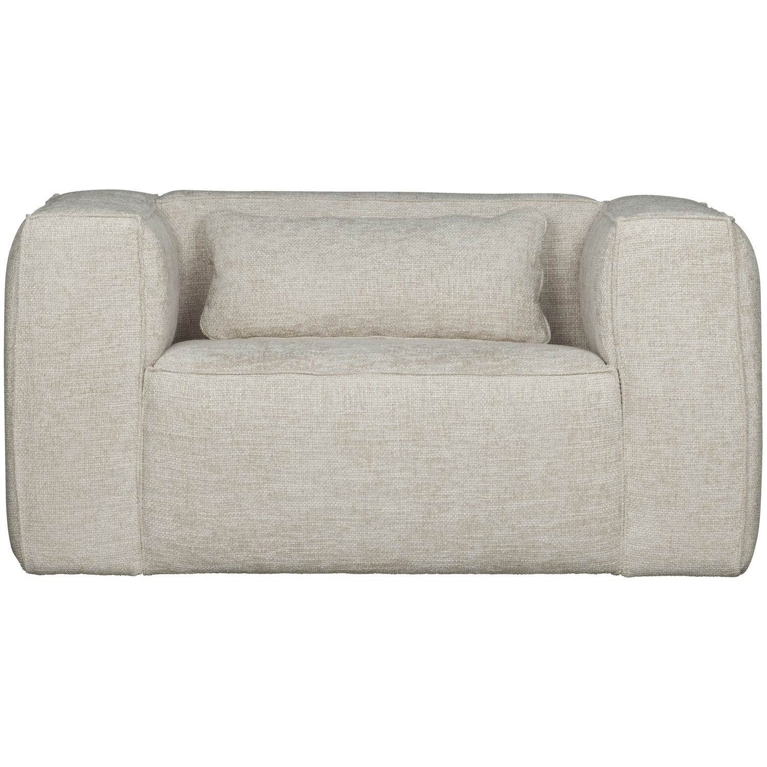 Bean fauteuil chenille velvet naturel