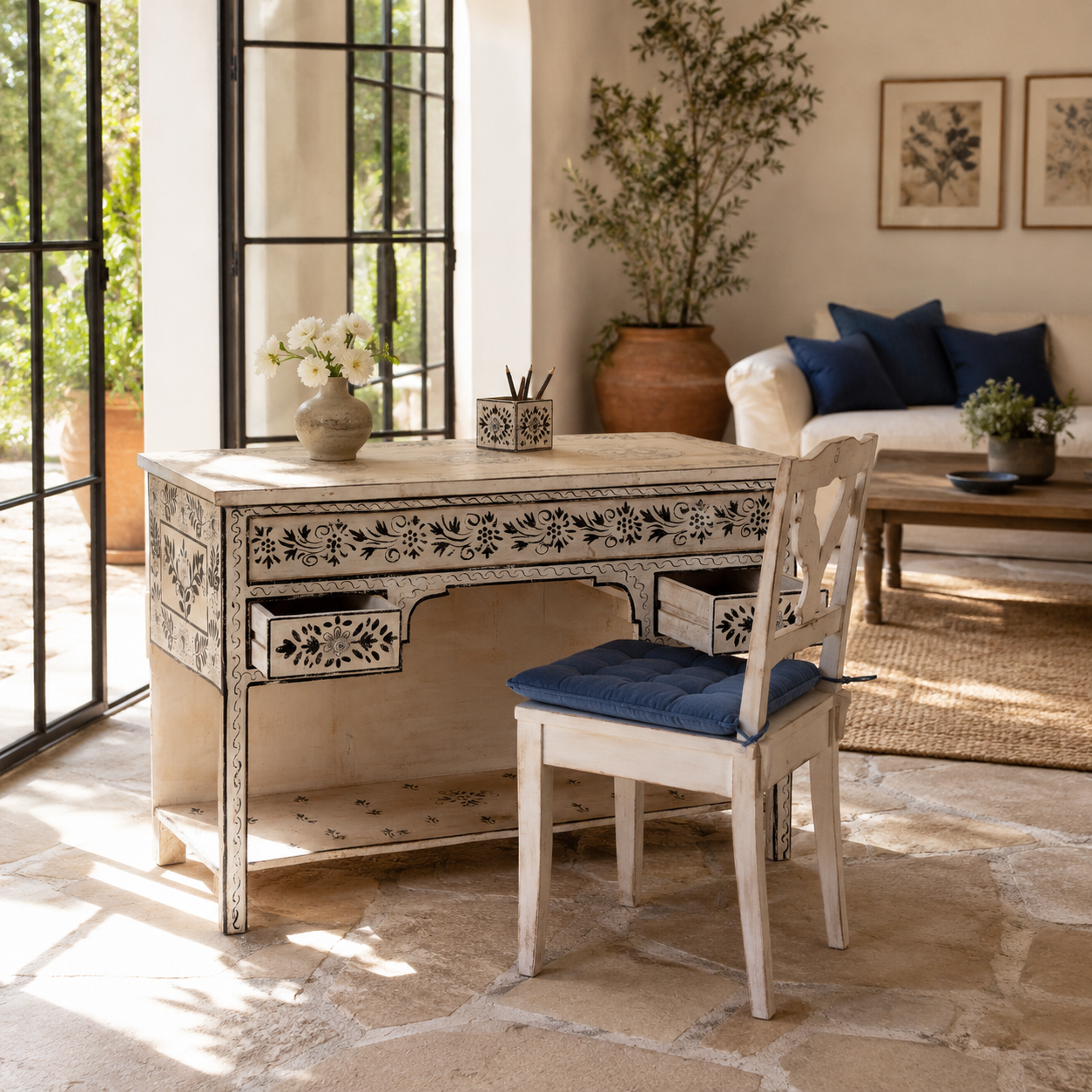 Swaha - Handbeschilderd Bureau