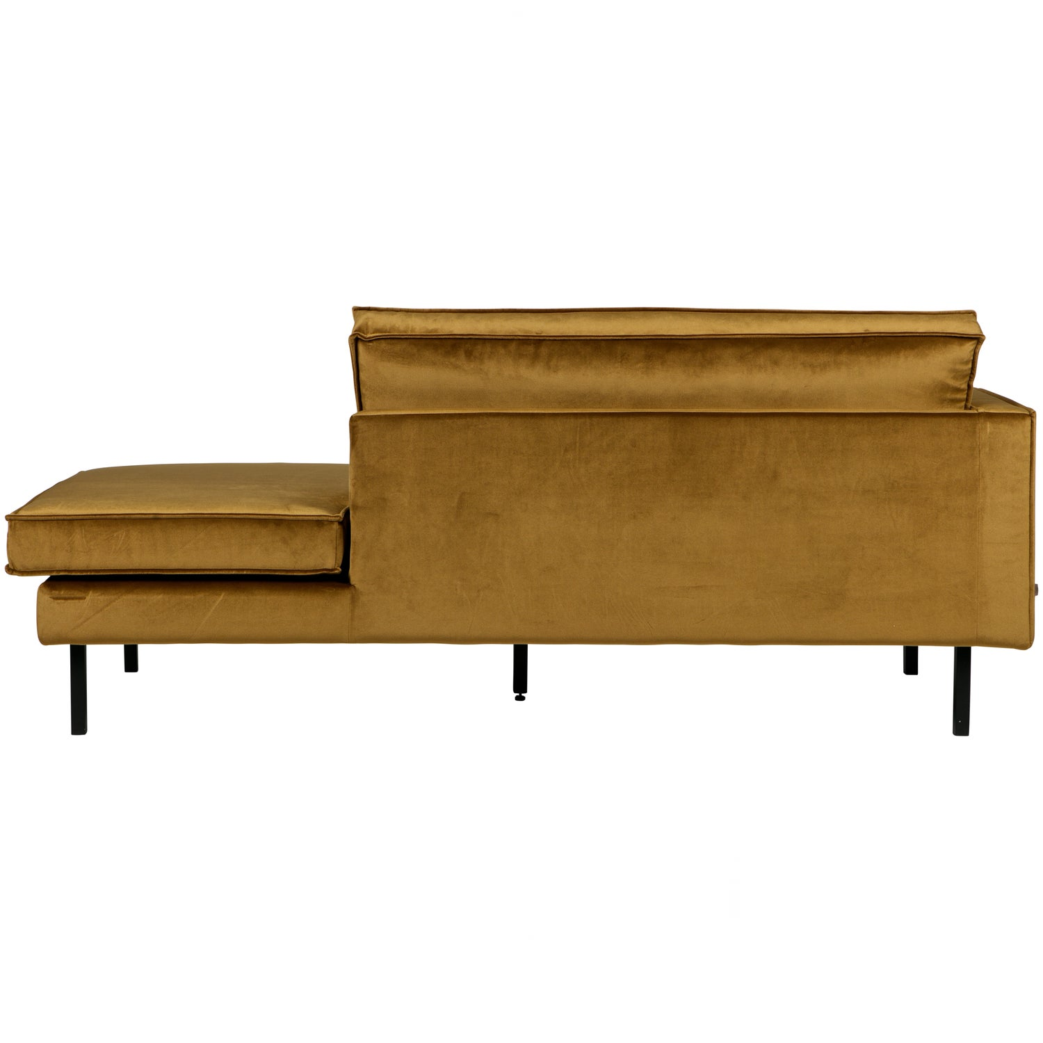 Rodeo daybed links structure velvet brass
