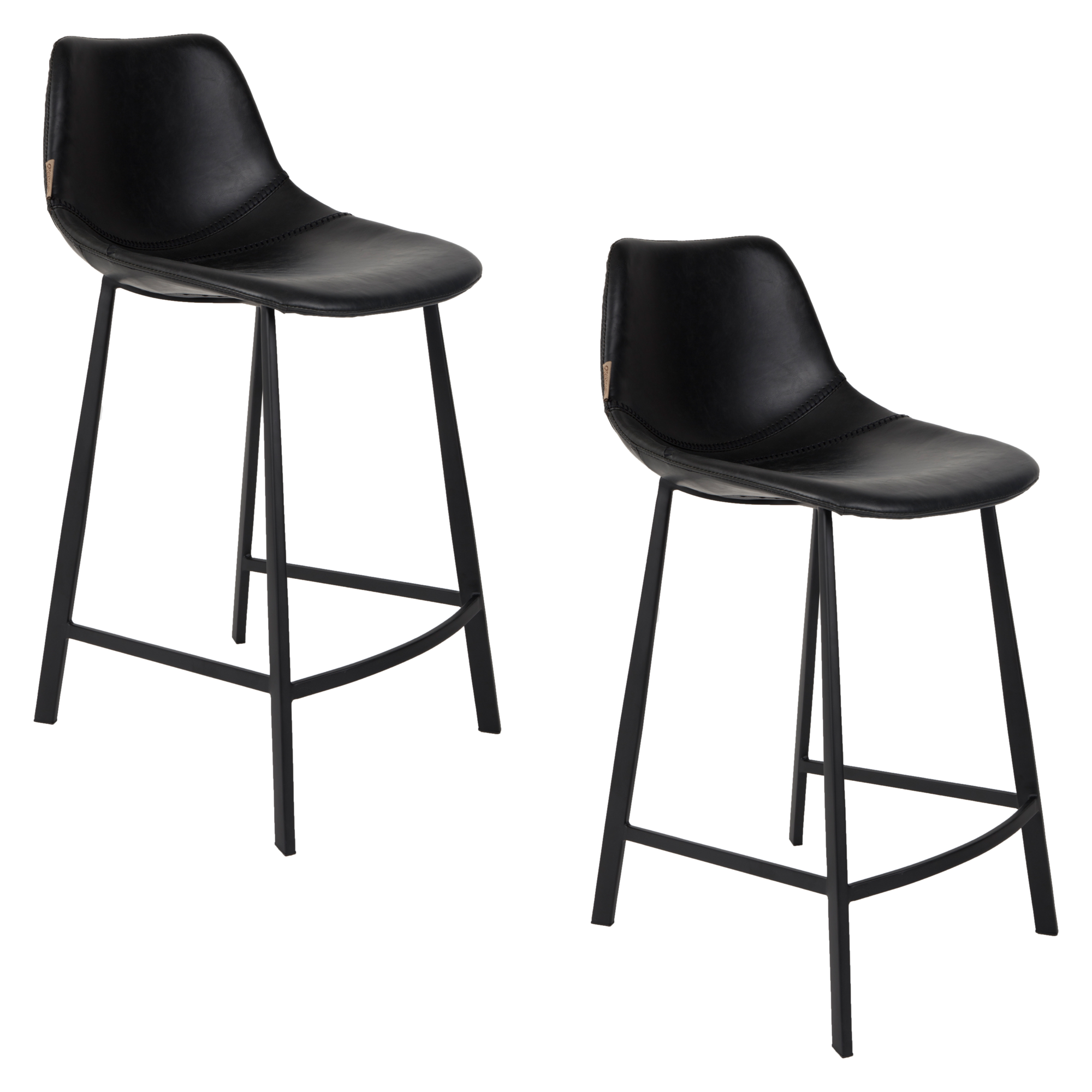 Dutchbone Franky Barkruk 65 cm - Set van 2