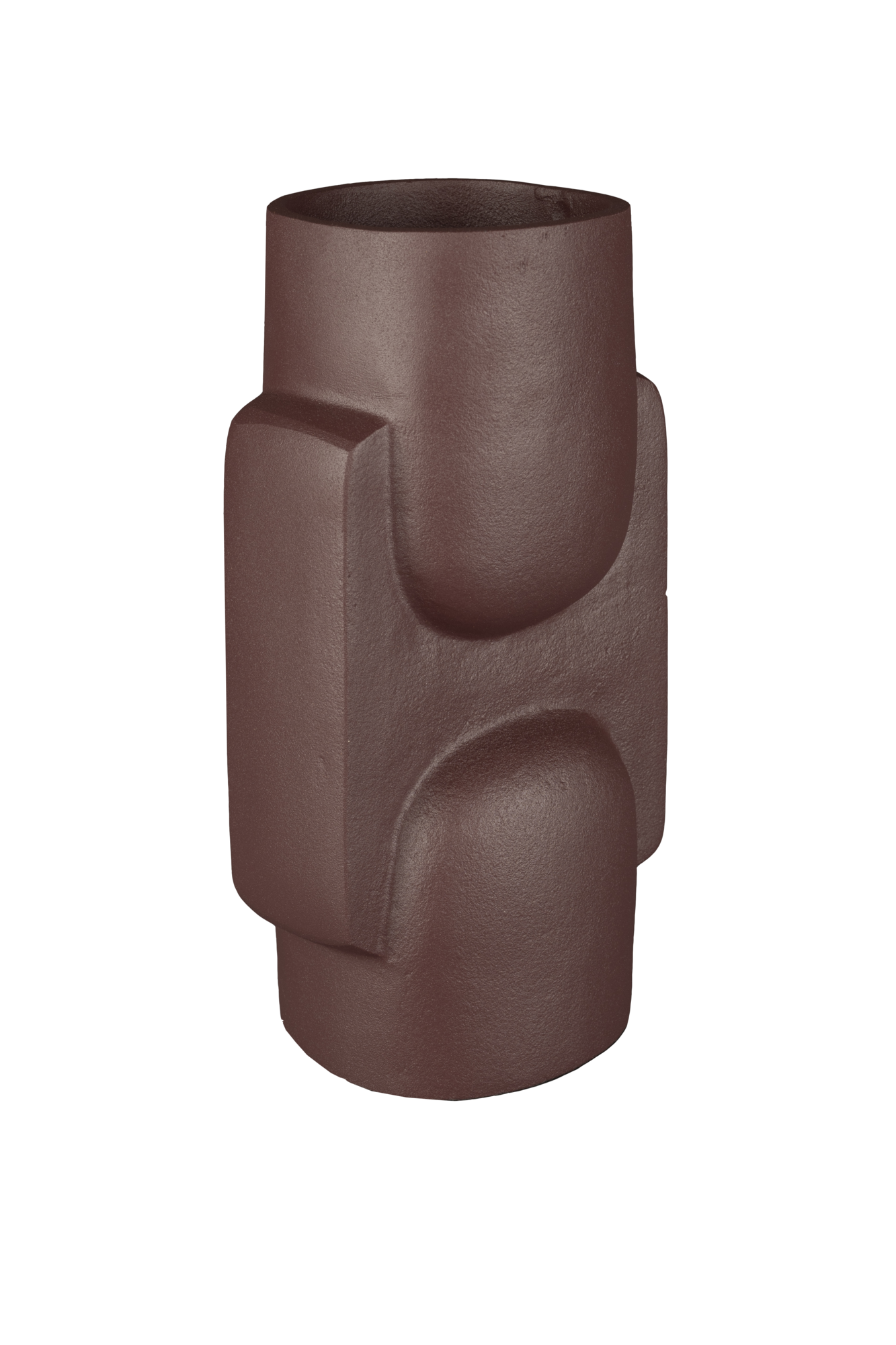 Vase santos bordeaux