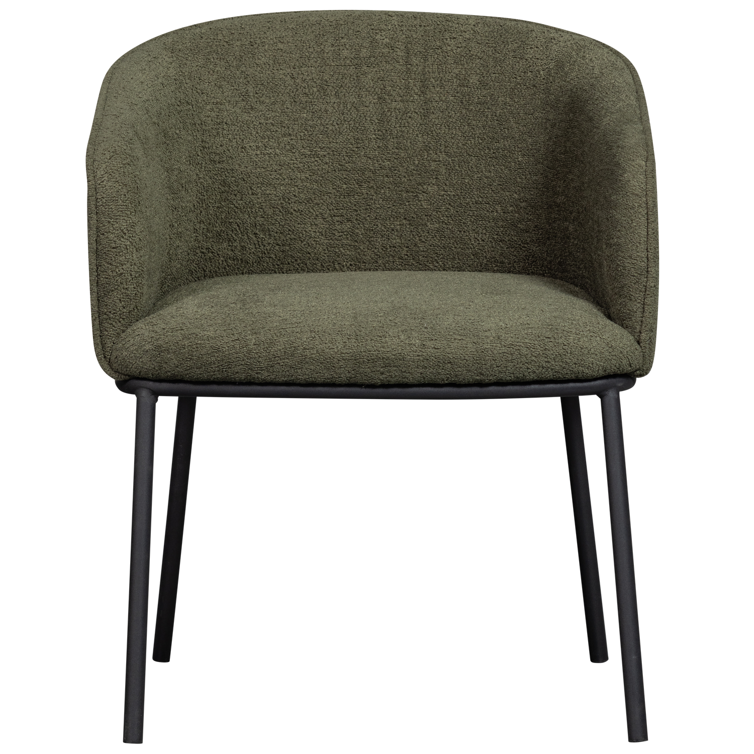 Leon eetkamerstoel boucle naturel melange