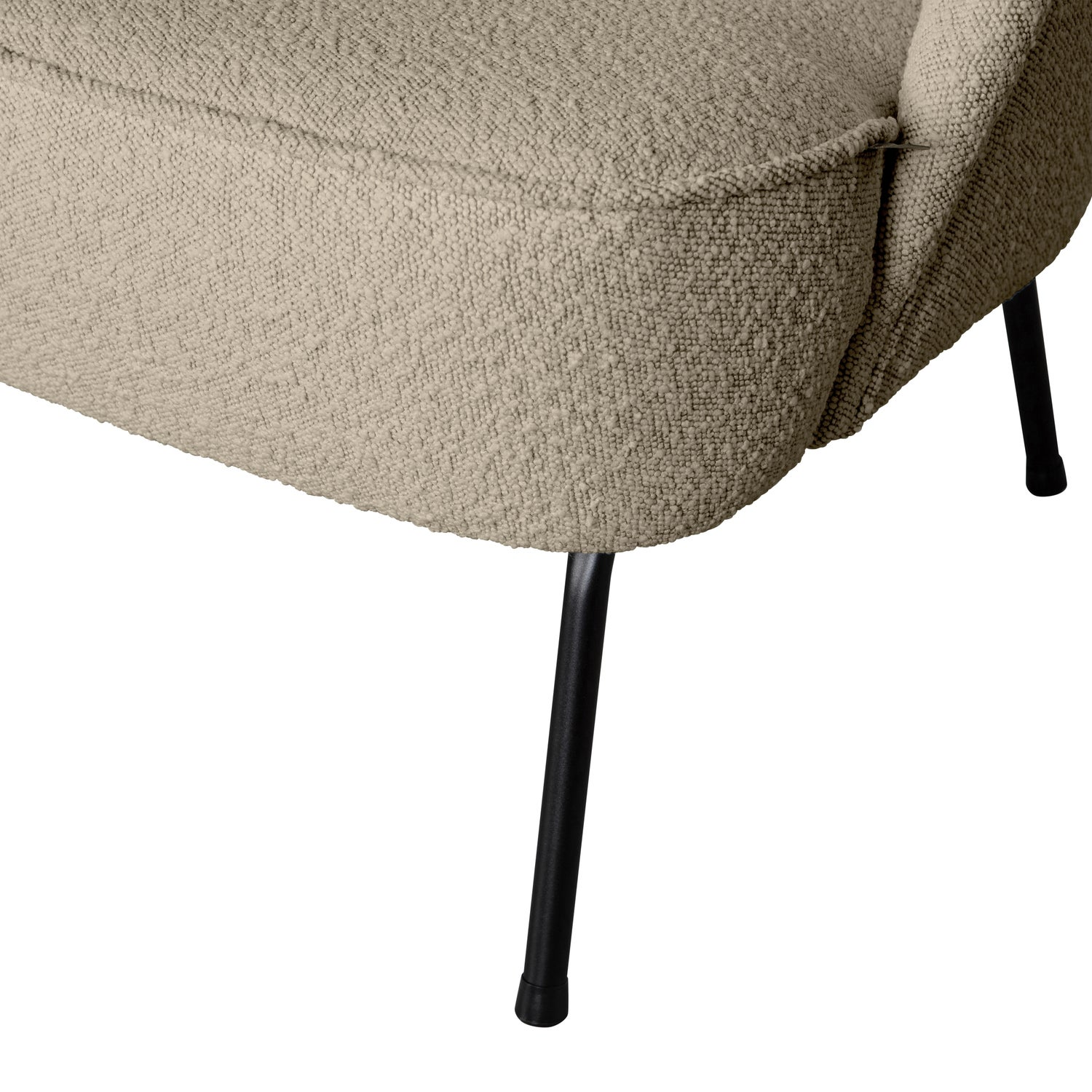 Vogue fauteuil boucle naturel