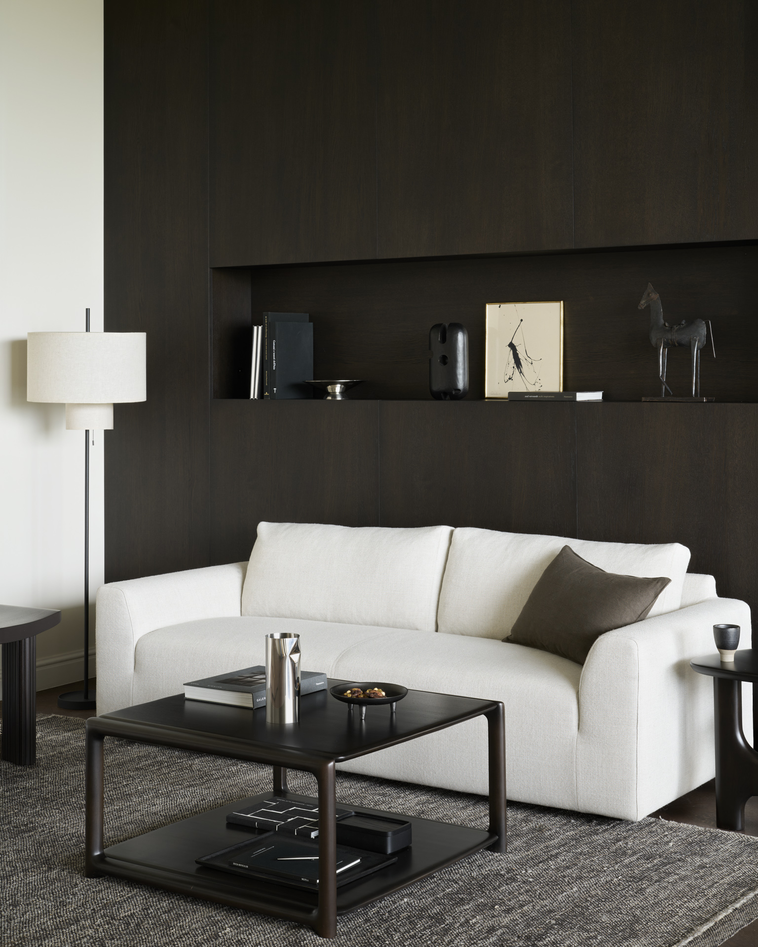 Eda koffietafel - mahonie rose brown