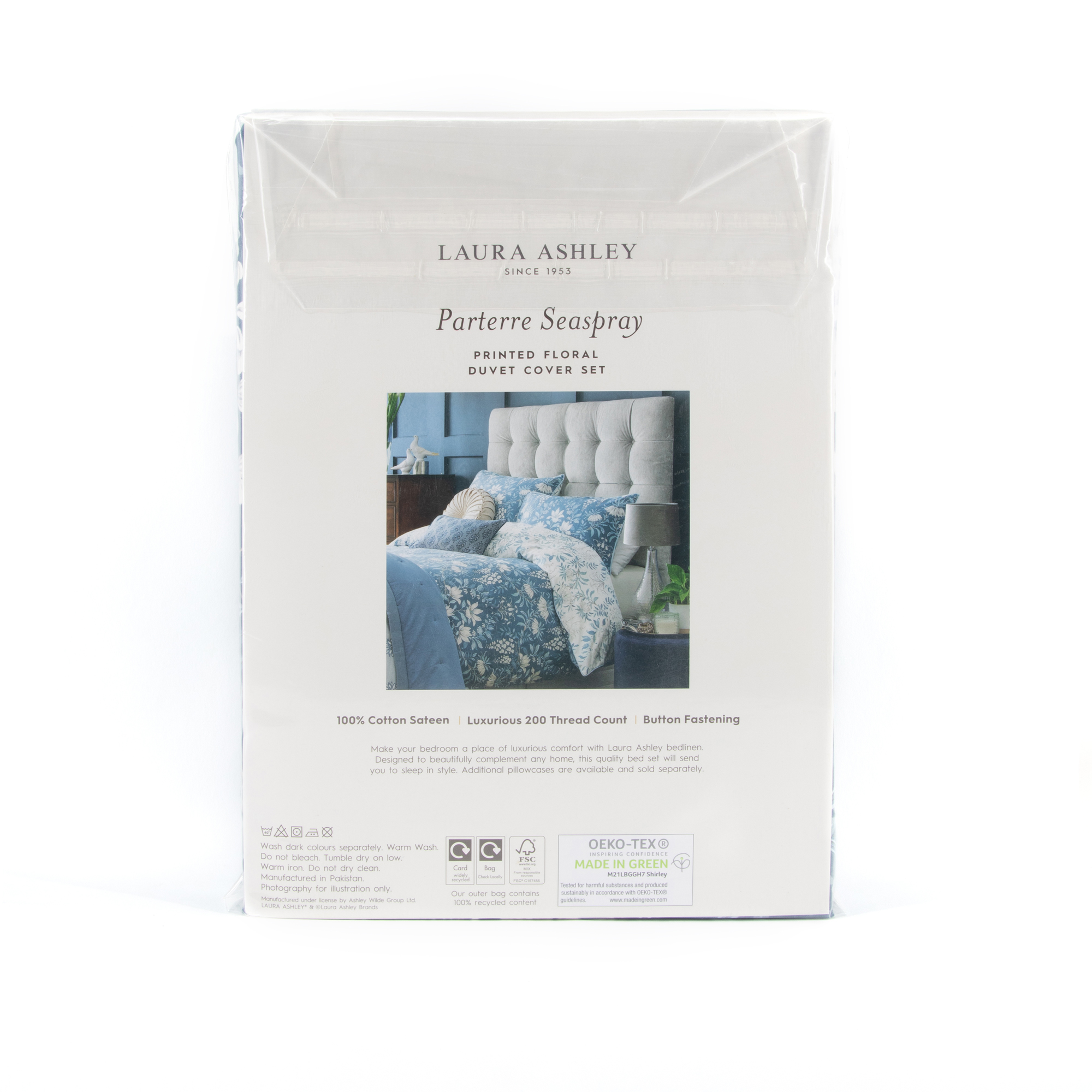 bedtextiel laura ashley parterre seaspray