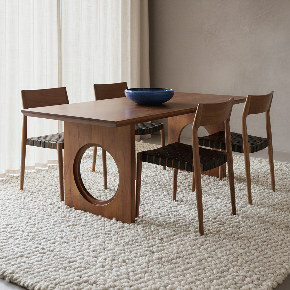 Eettafel Bullnose Chamfered