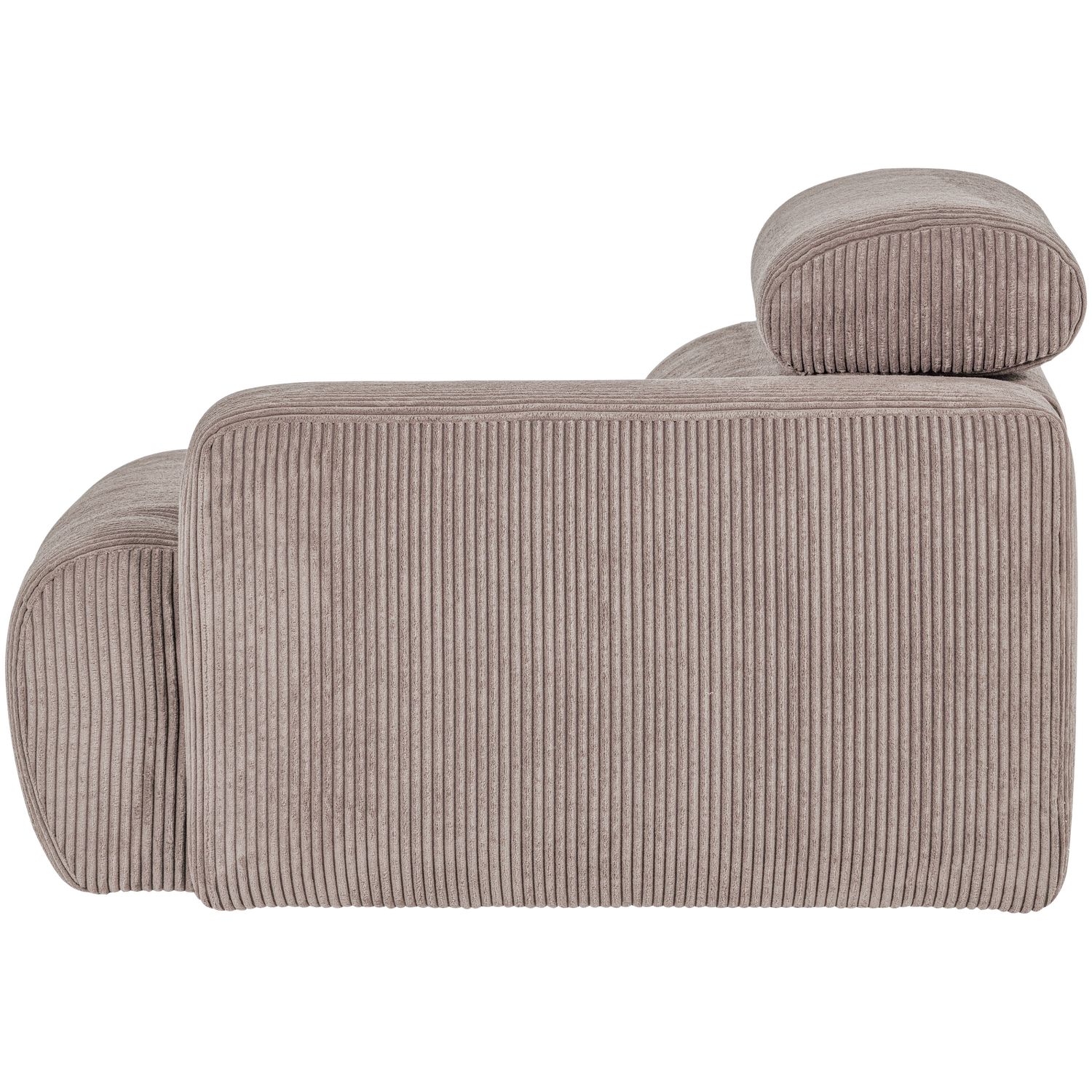 Novi 1-zits element arm links boucle karamelbruin