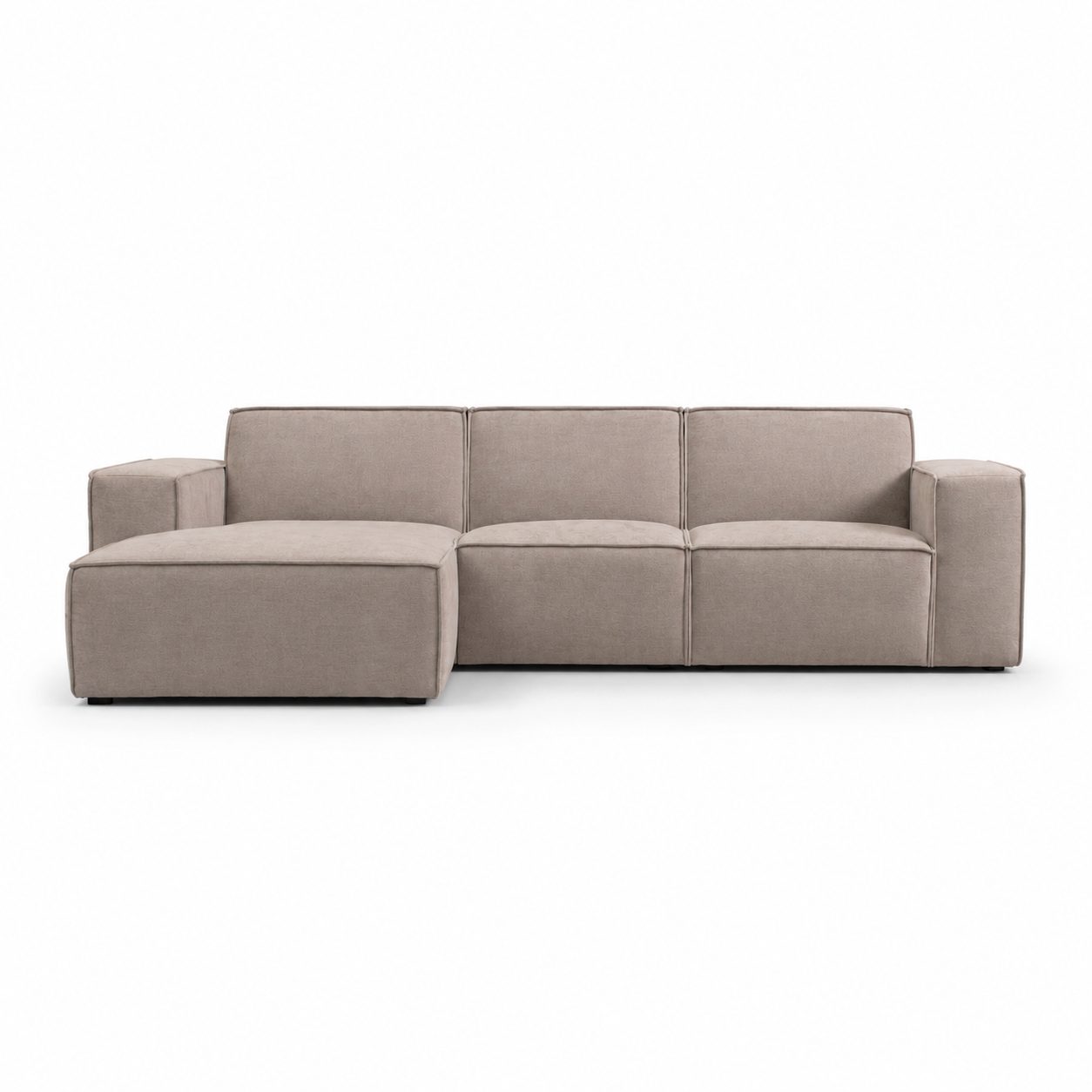  Hoekbank Chaise Livento Taupe