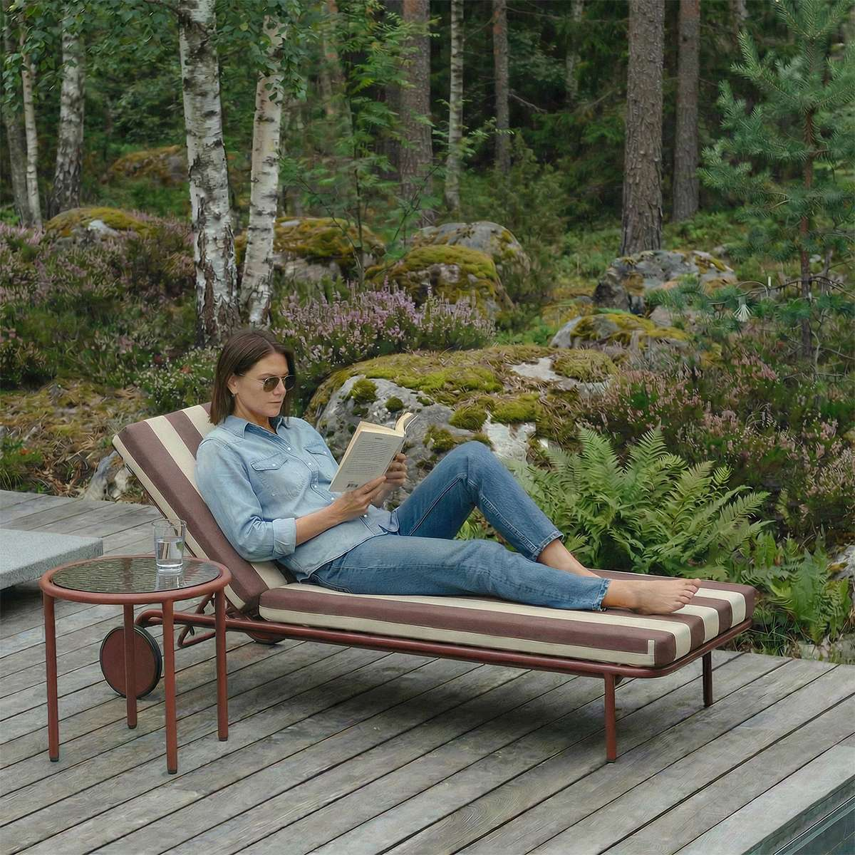 SACKit Loungestoel Mollis sunbed