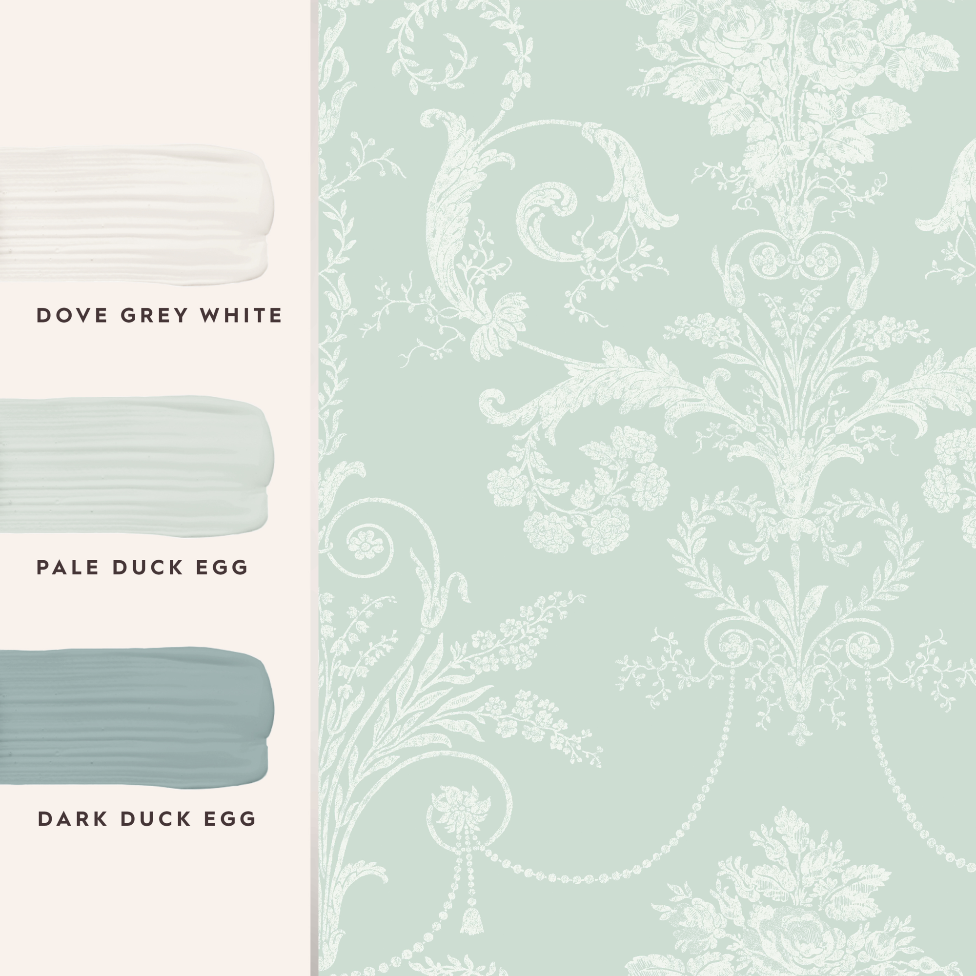 vliesbehang laura ashley josette duck egg