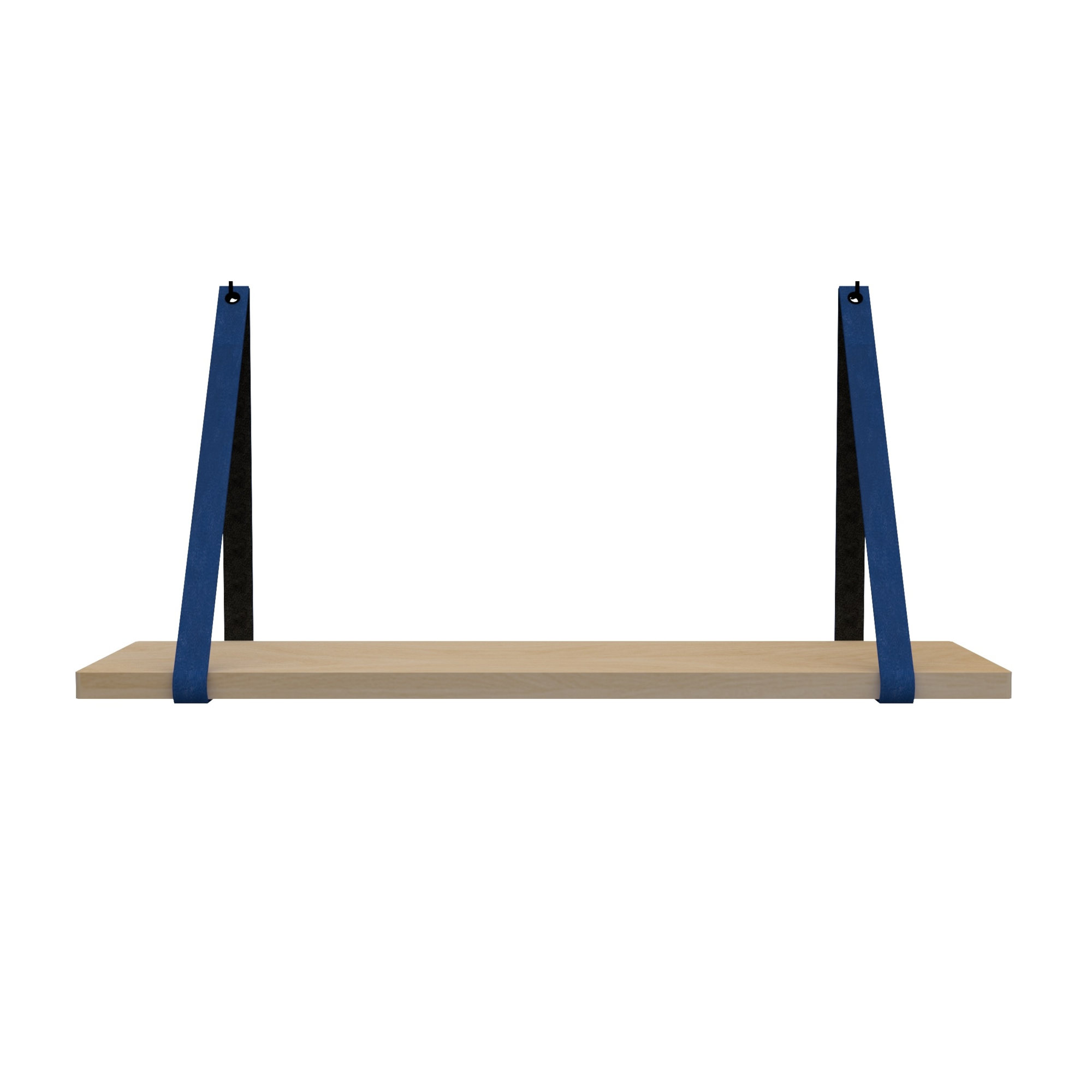 Leren plankdragers (set van 2)