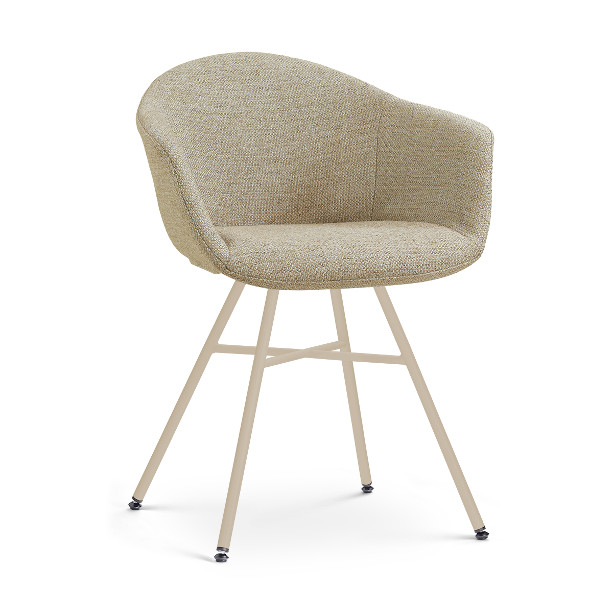 eetkamerstoel Noa-Otis beige onderstel