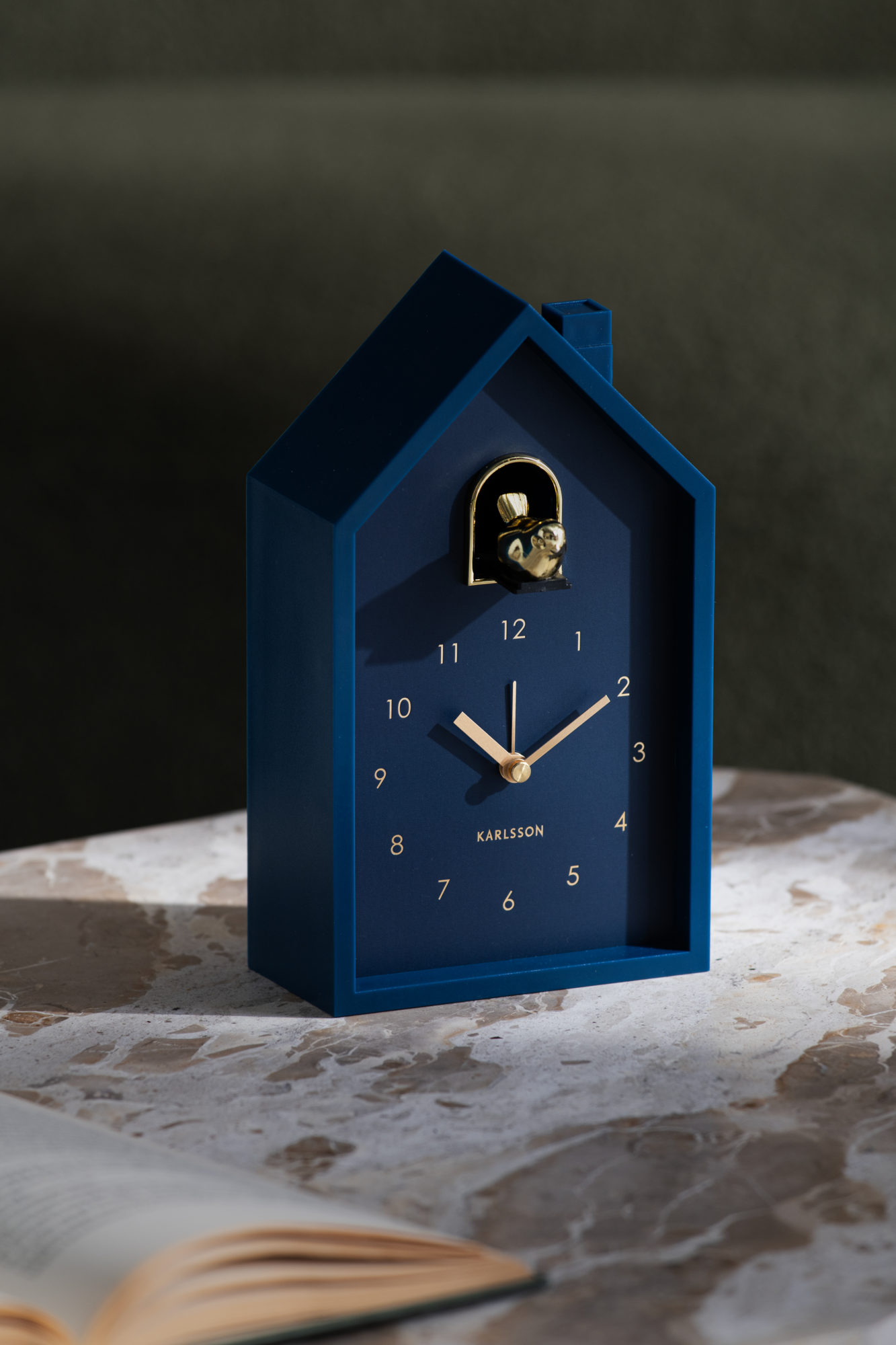 Wekker Modern Cuckoo Oro