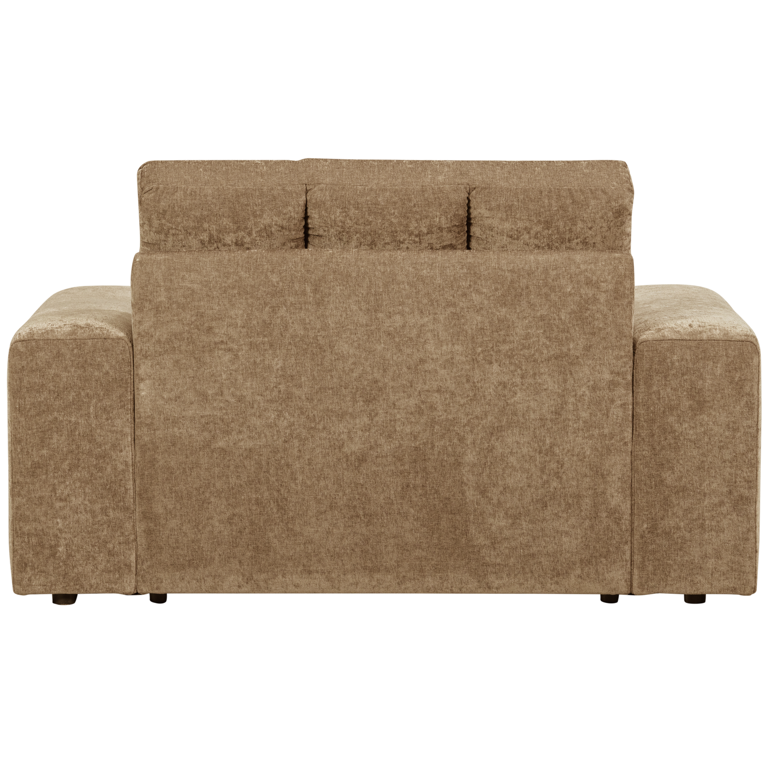 Second date loveseat velvet warmgrijs
