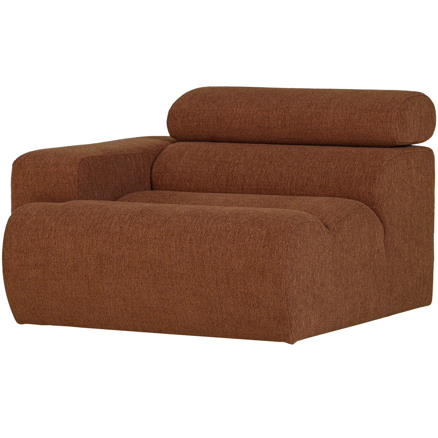 Novi 1-zits element arm links boucle karamelbruin