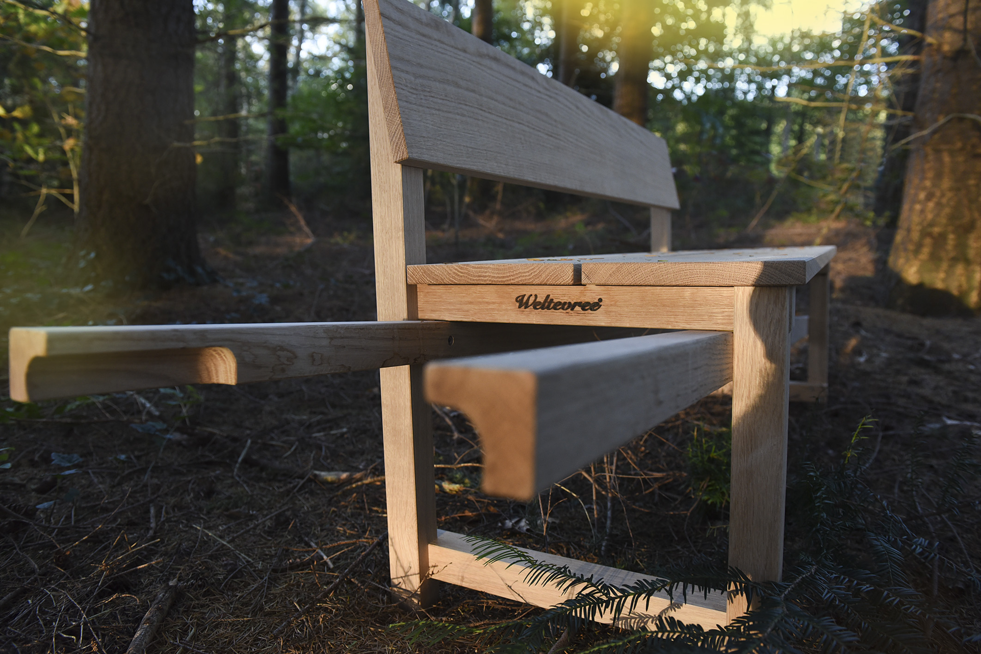 Weltevree bankje Wheelbench