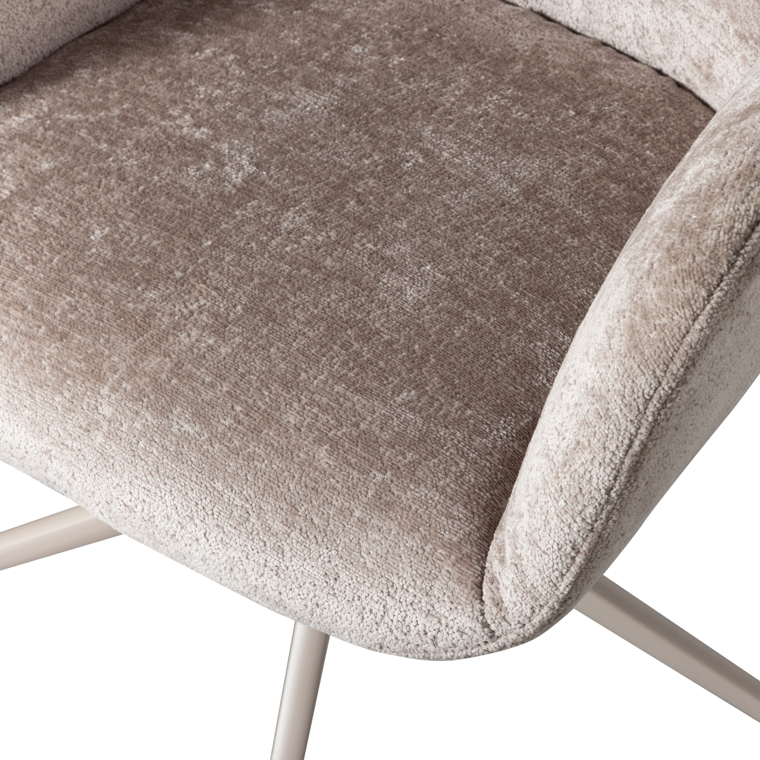 Morros bureaustoel chenille taupe