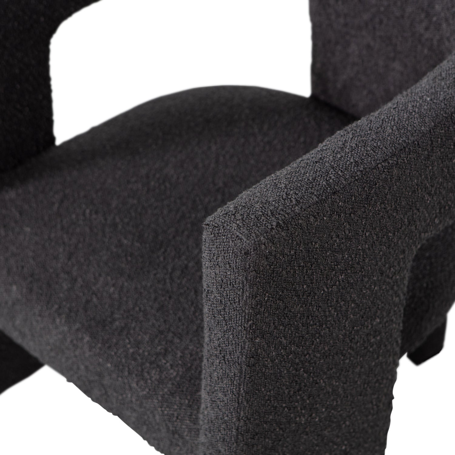 Tiwa fauteuil boucle beige