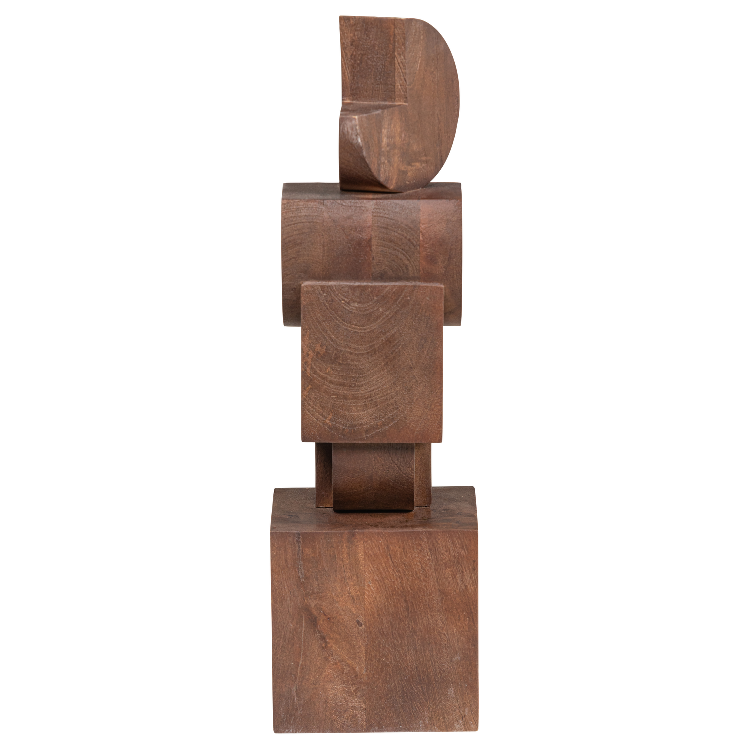 Draxa sculptuur ornament hout bruin