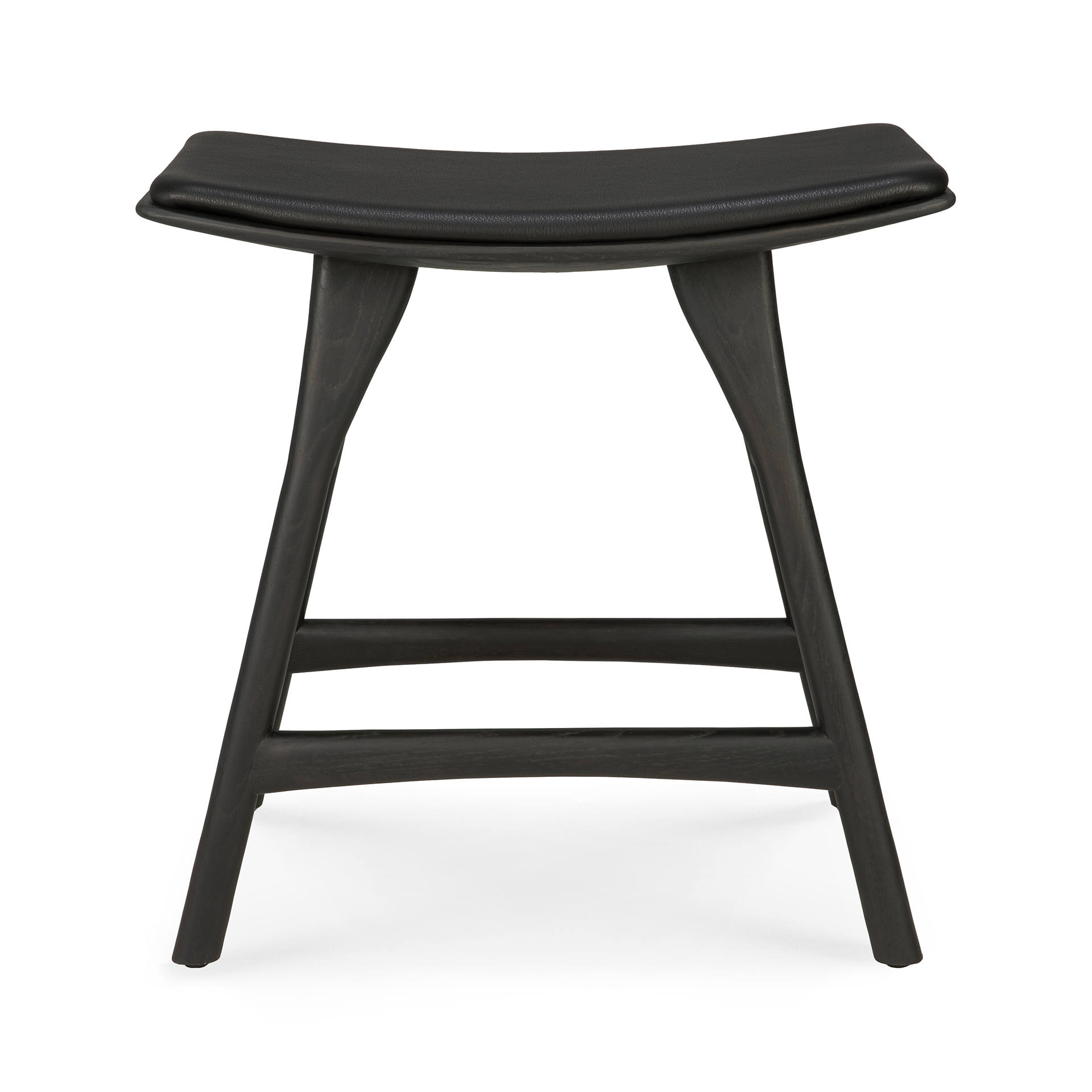 Ethnicraft - Osso eettafel kruk 45 - eiken/eiken zwart