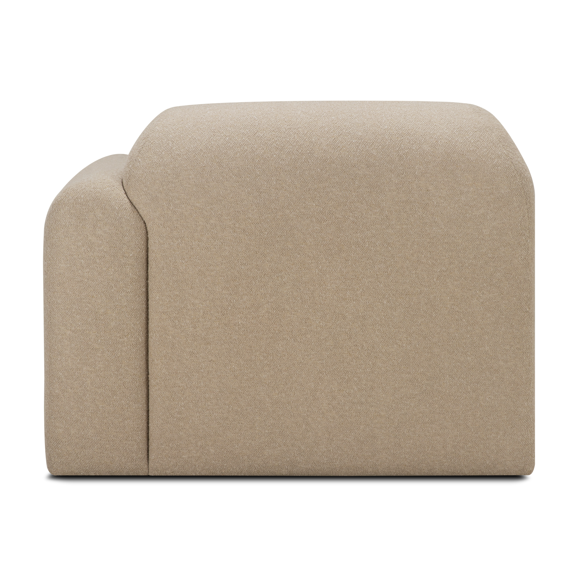 Bulky modulaire sofa - almond