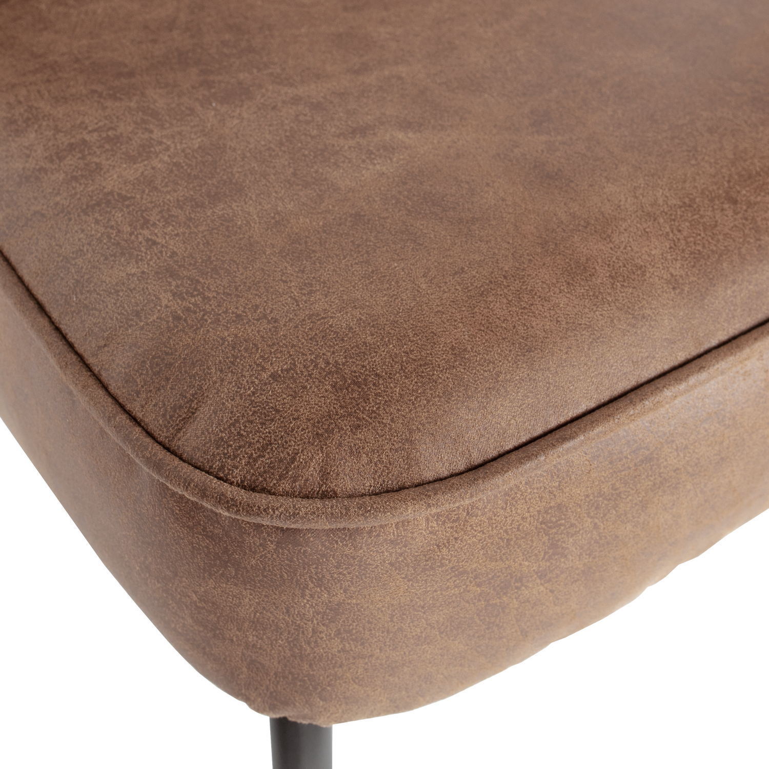 Vogue eetkamerstoel structure velvet brass