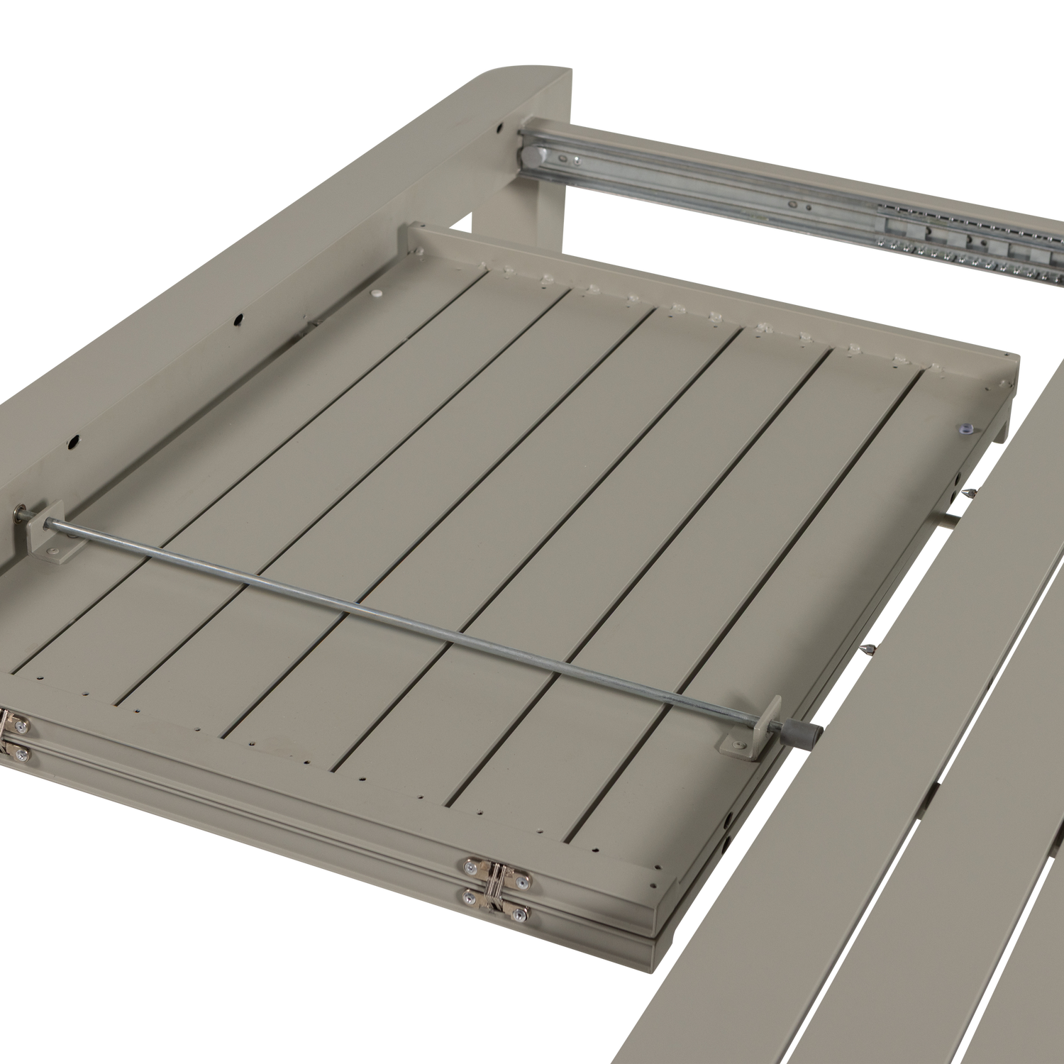 Ovara uitschuifbare tuintafel aluminium zand