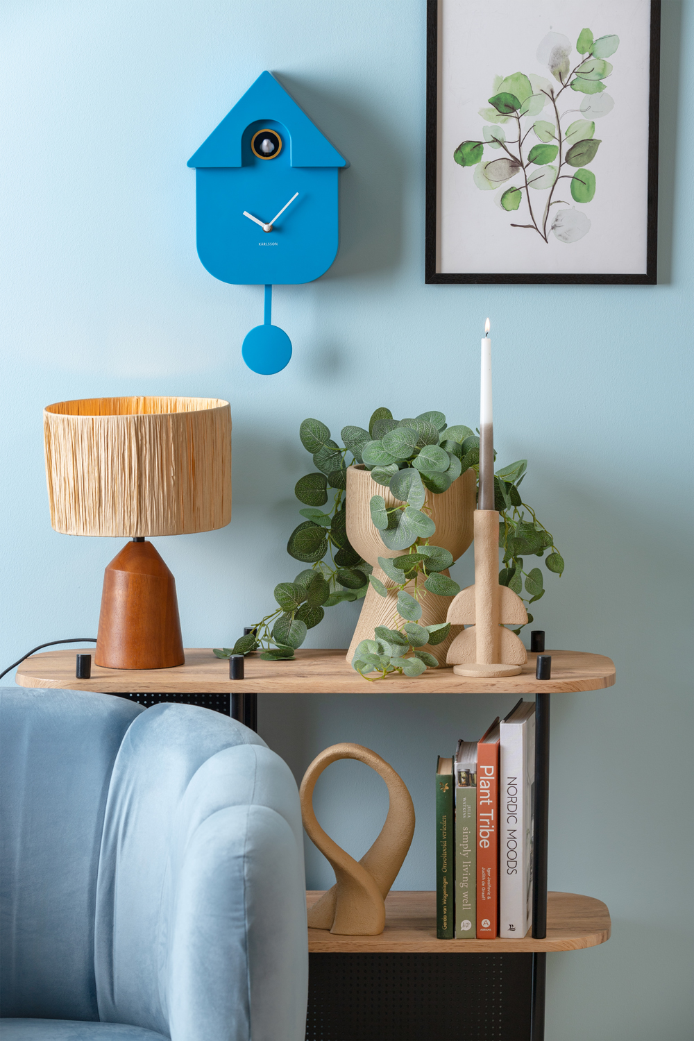 Wandklok Modern Cuckoo ABS