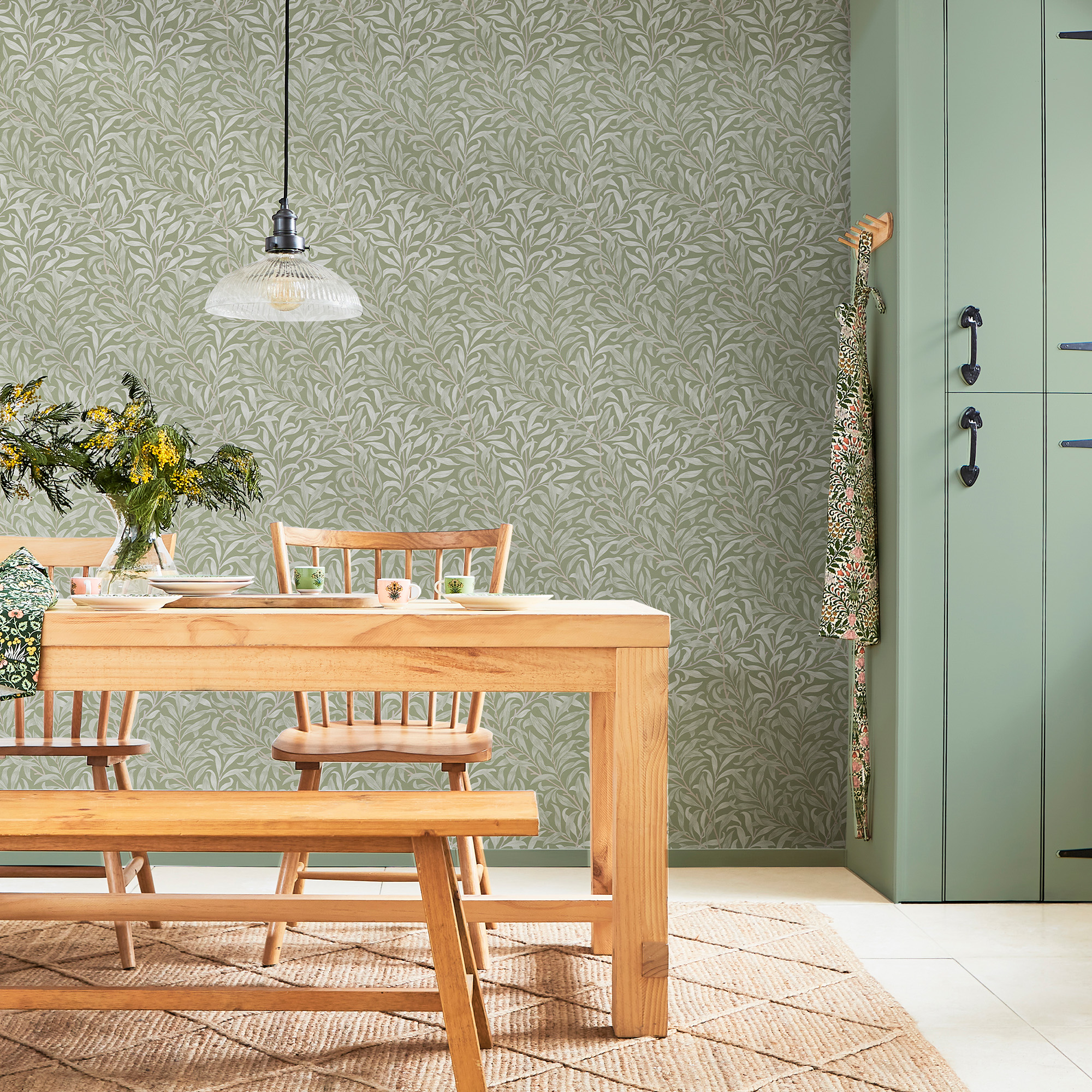 vliesbehang william morris at home willow bough sage