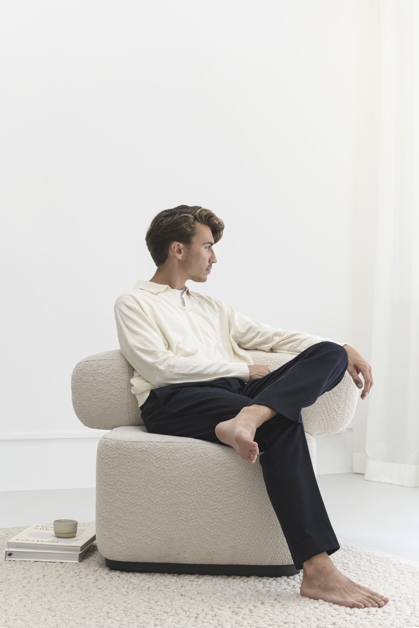 Studio HENK fauteuil Luna lounge chair