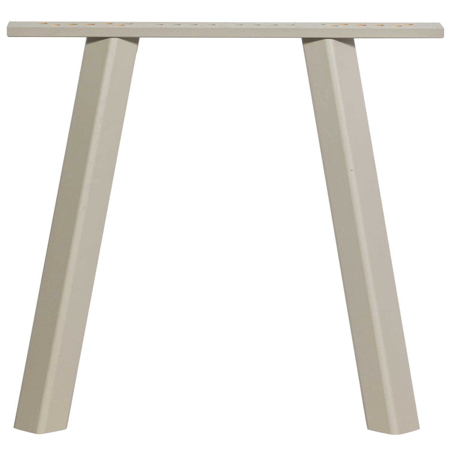 Haarlem 4-standen poot eiken pebble grey set van 2 [fsc]