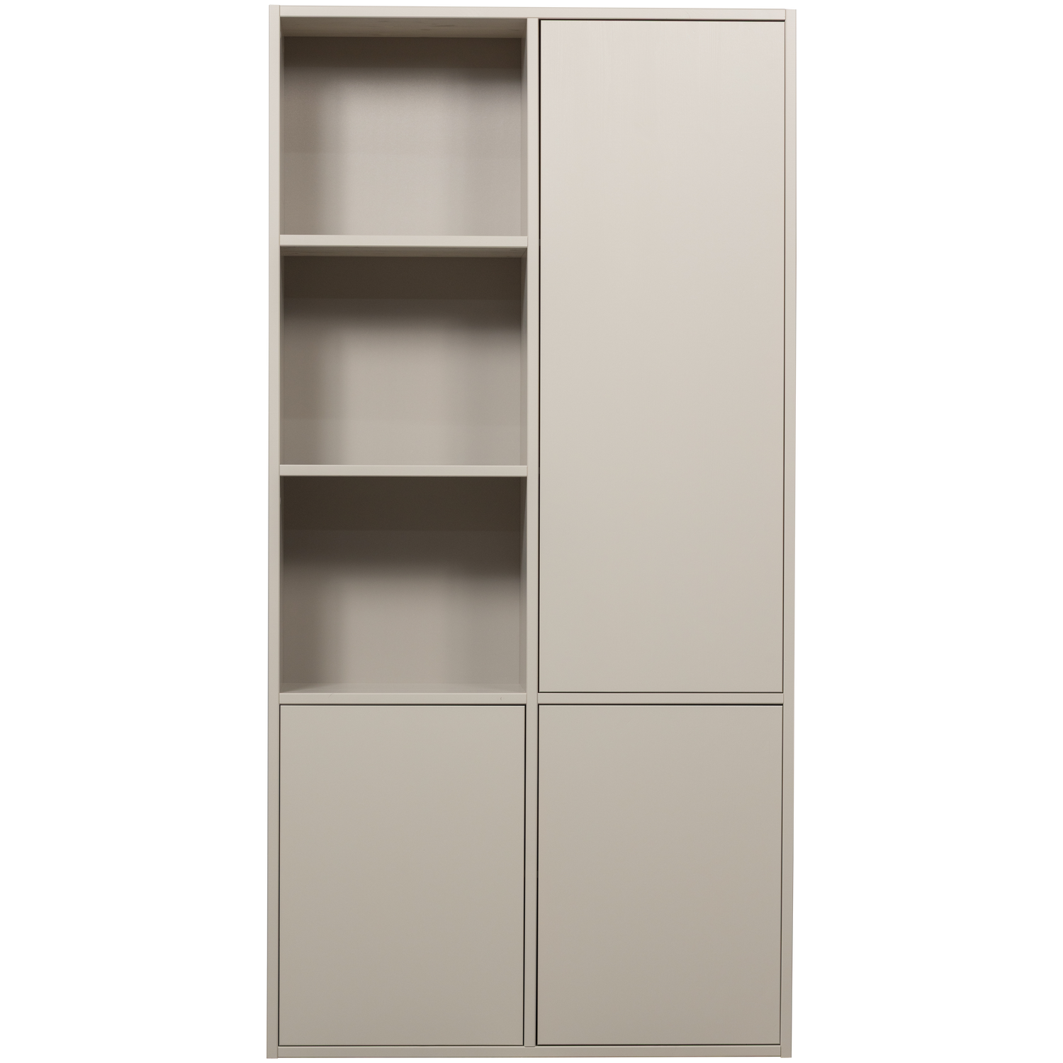 Meggy opbergkast rechts 108 cm grenen middenbruin [fsc]
