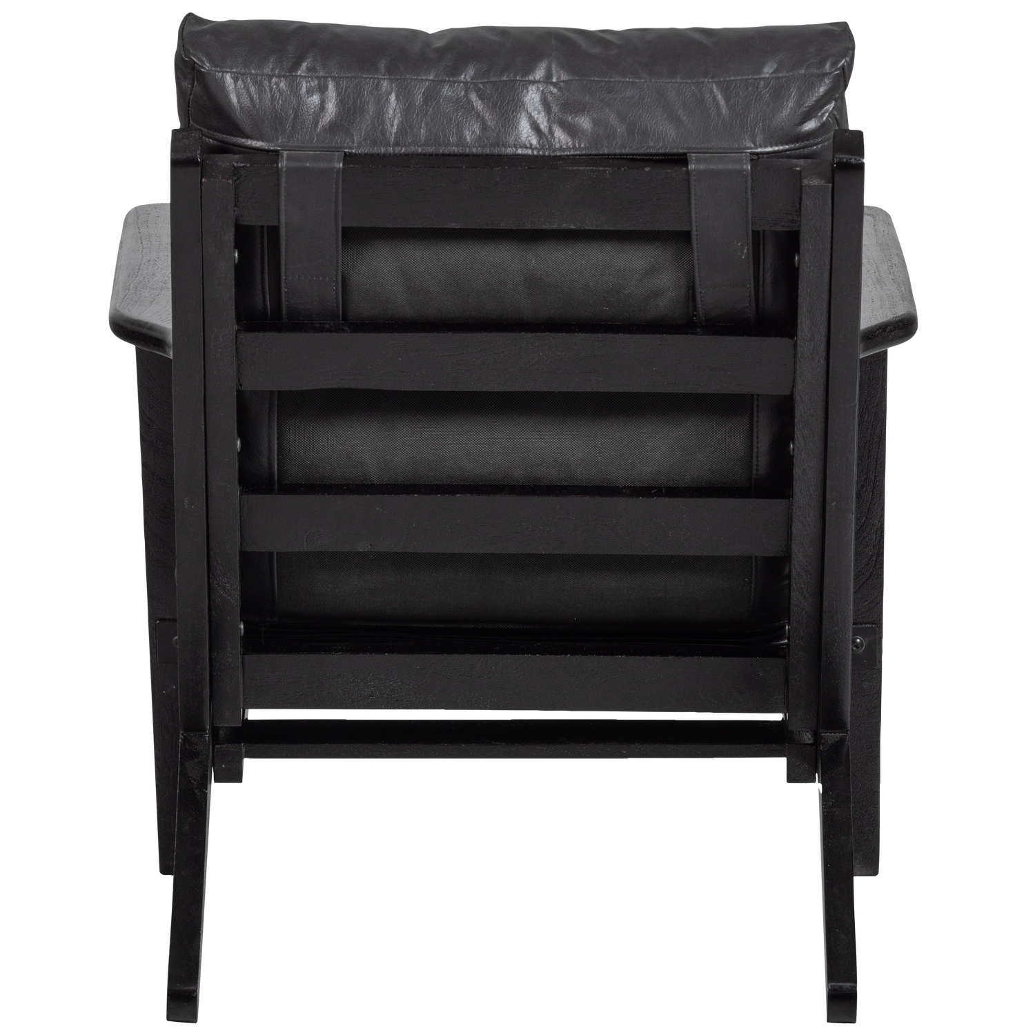 Houston fauteuil boucle/hout naturel