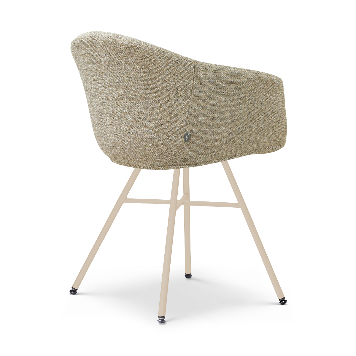 eetkamerstoel Noa-Otis beige onderstel