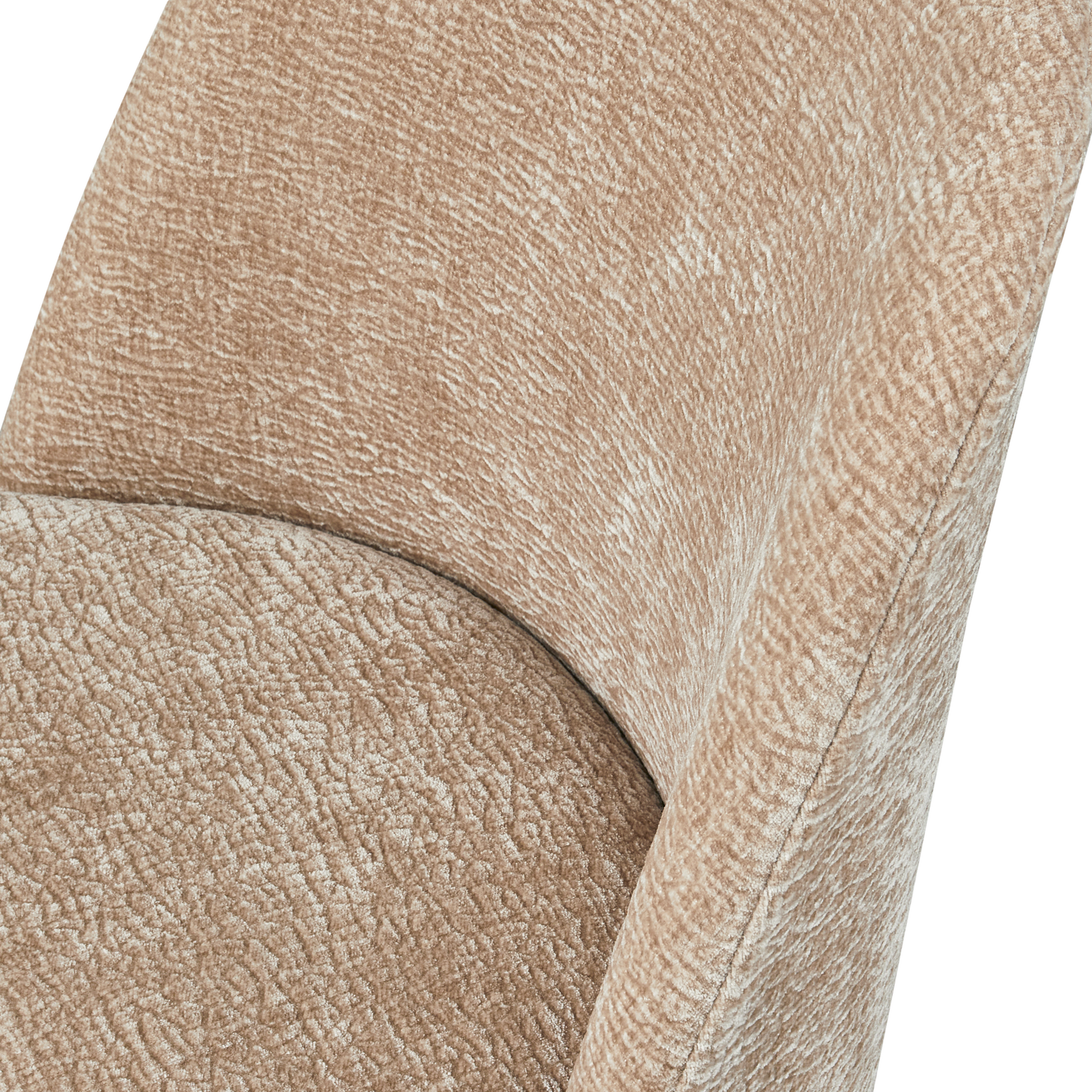 Vogue eetkamerstoel structure velvet brass