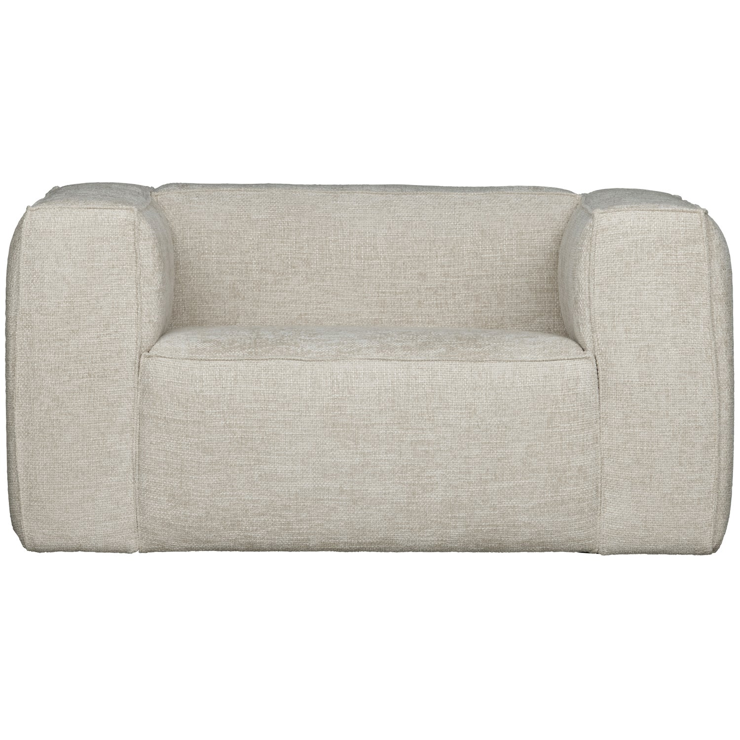 Bean fauteuil chenille velvet naturel