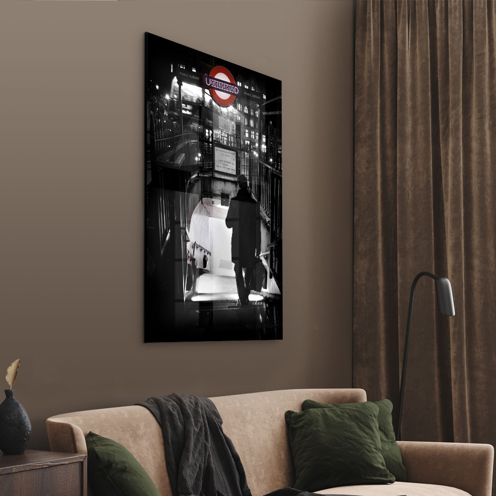 Walljar acrylglas schilderij - Underground