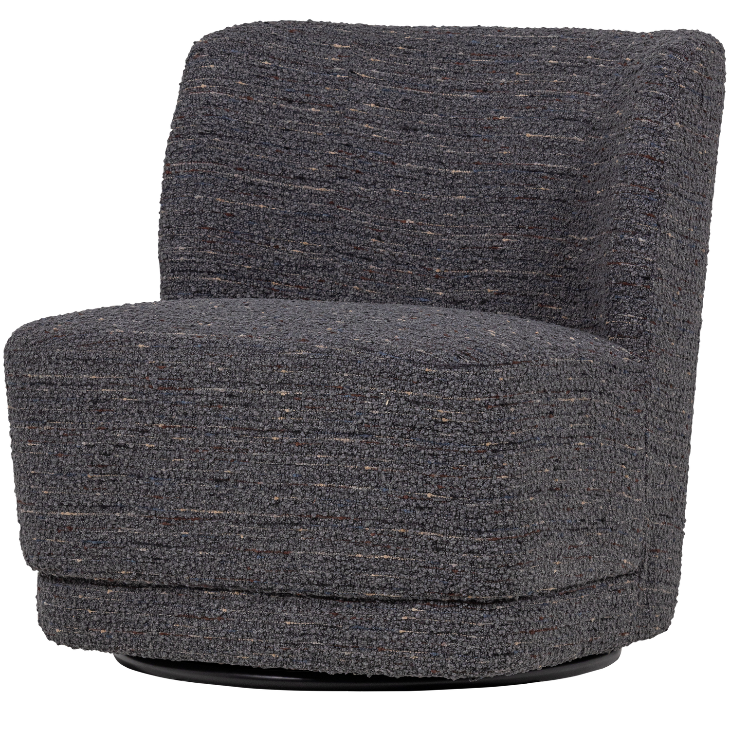 Atty draaifauteuil grove melange grijs [fsc]