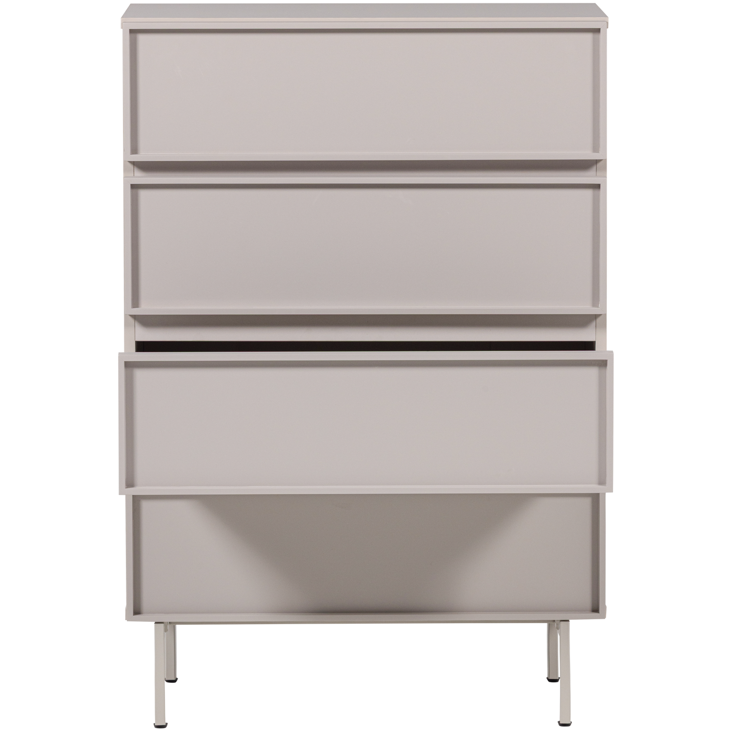 Tours ladekast 4 lades melamine/mdf zand