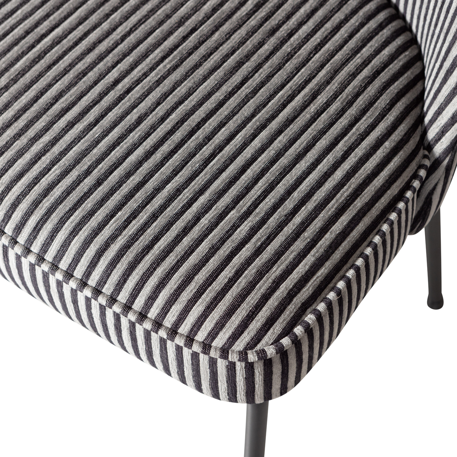 Vogue eetkamerstoel structure velvet brass