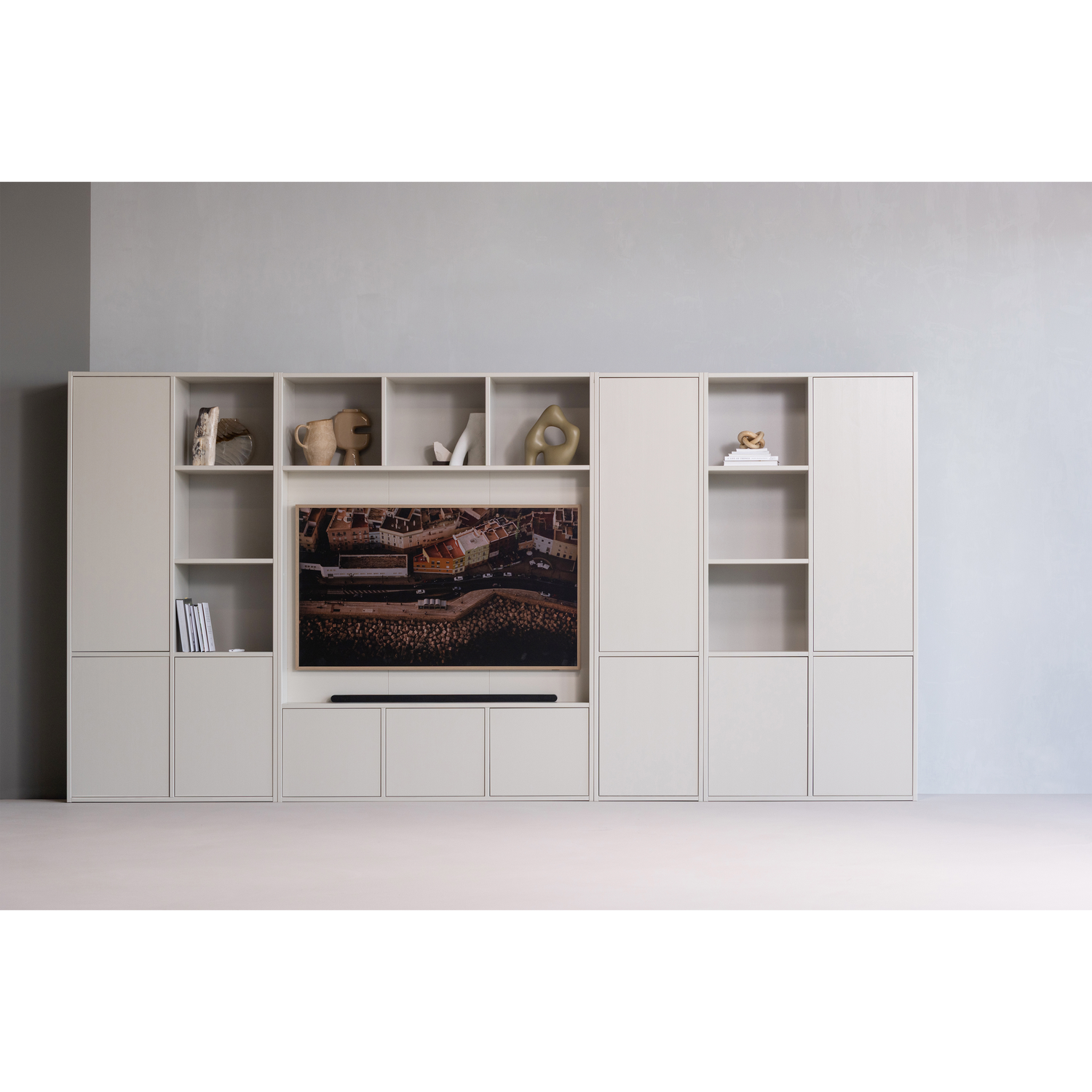Meggy smalle opbergkast 55 cm grenen dust [fsc]