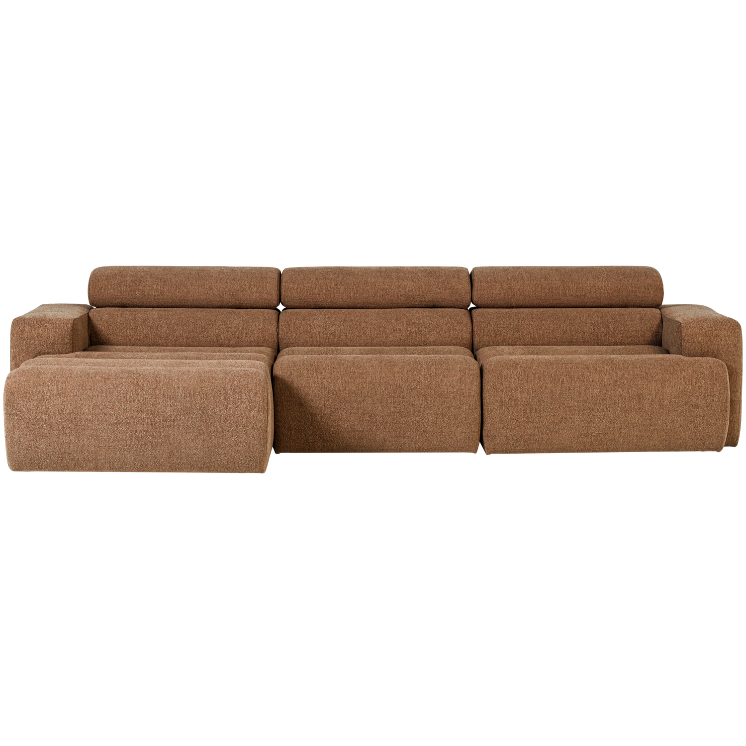 Novi chaise longue bank links oranje melange