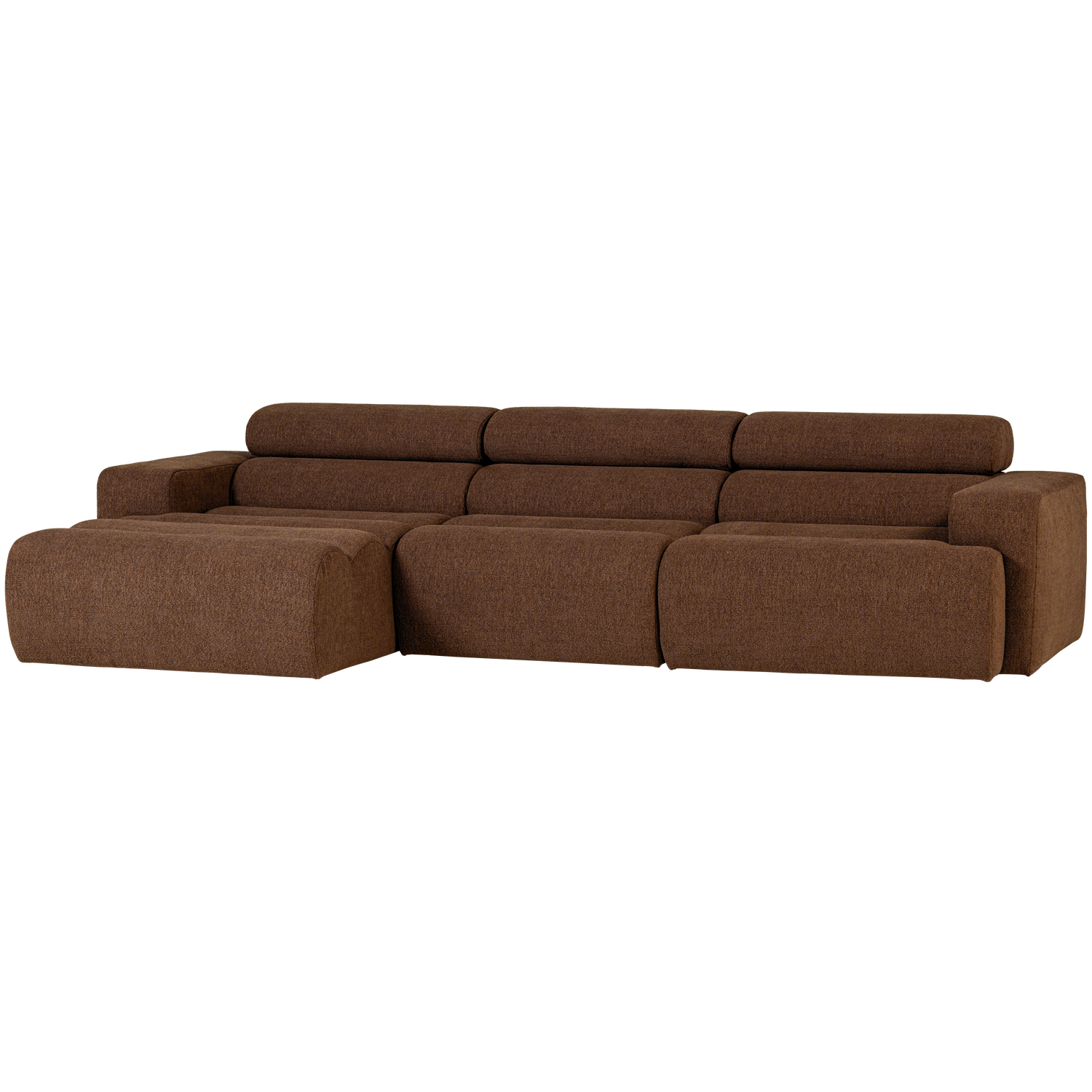 Novi chaise longue bank links oranje melange