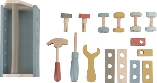 Little Dutch gereedschapskist hout