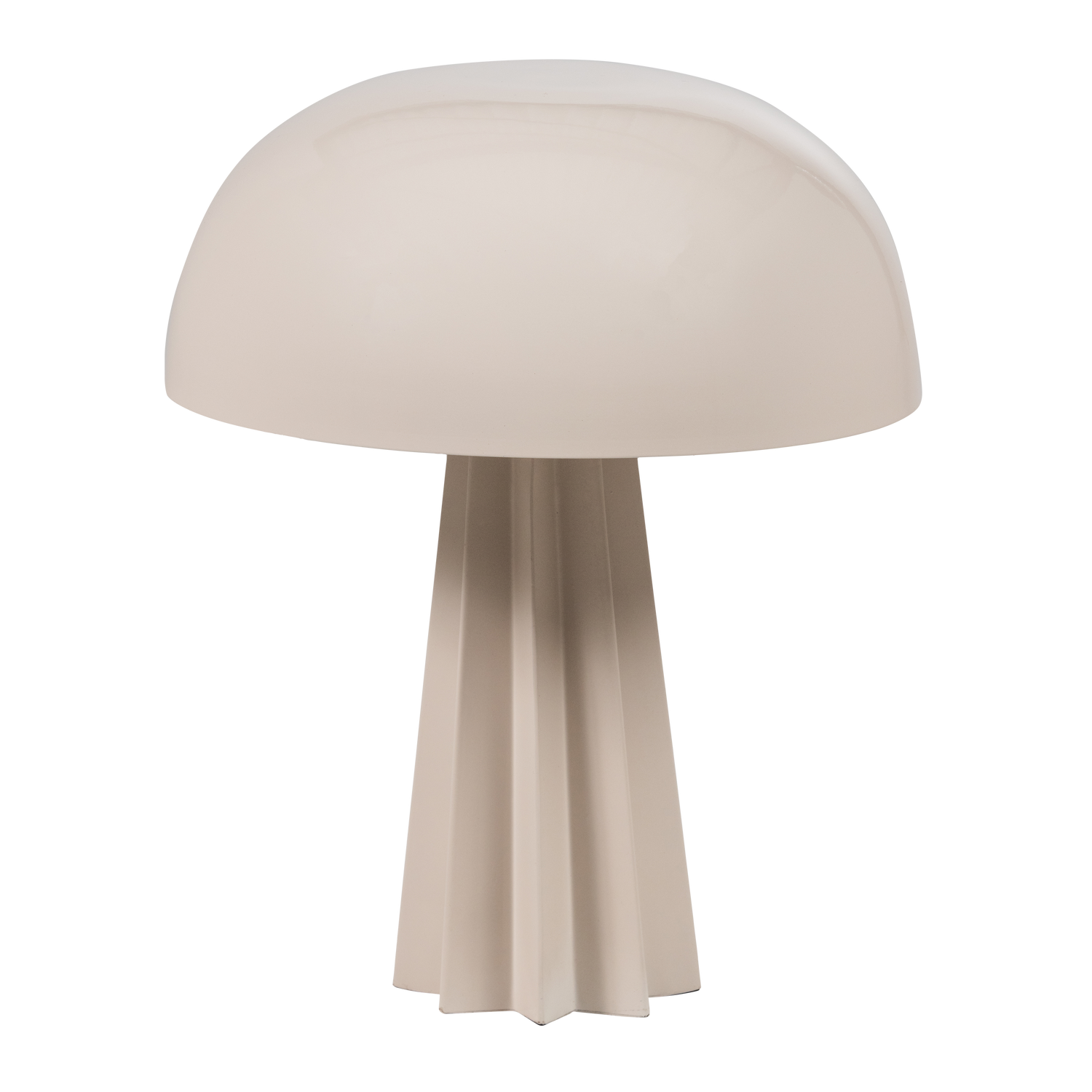 Virel tafellamp metaal hoogglans lichtgrijs