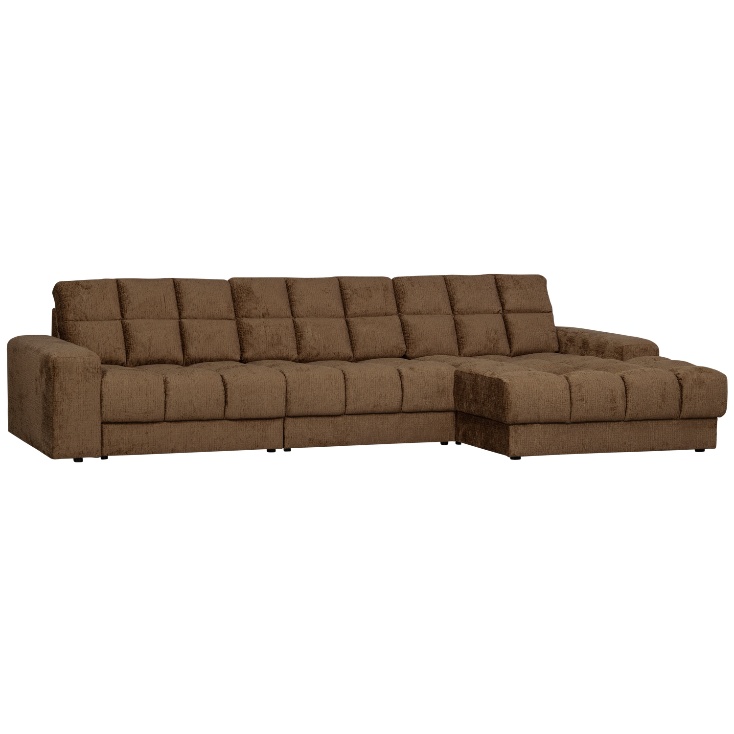 Second date chaise longue rechts ribstof terrazzo