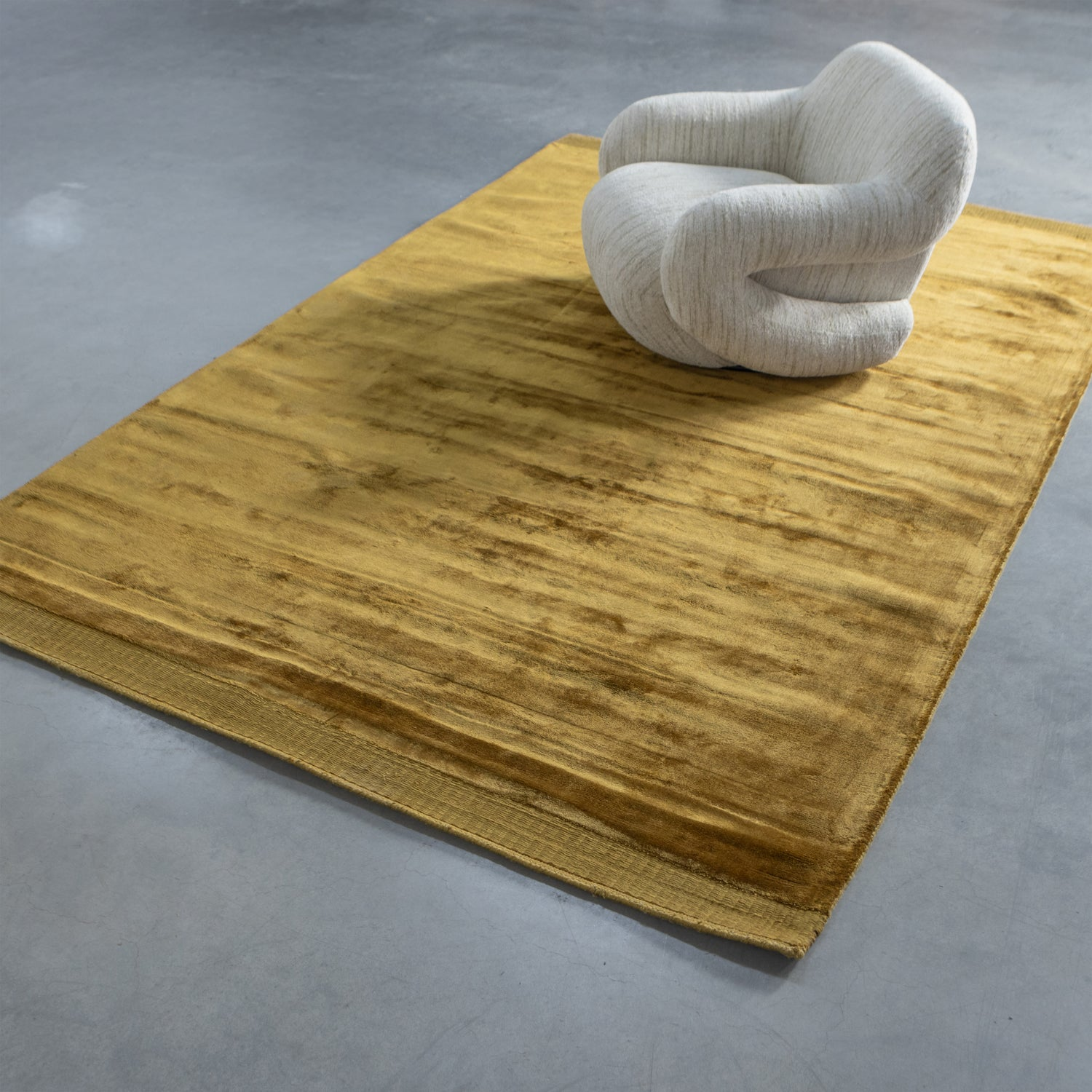 Tammo vloerkleed 200x300 cm honinggeel